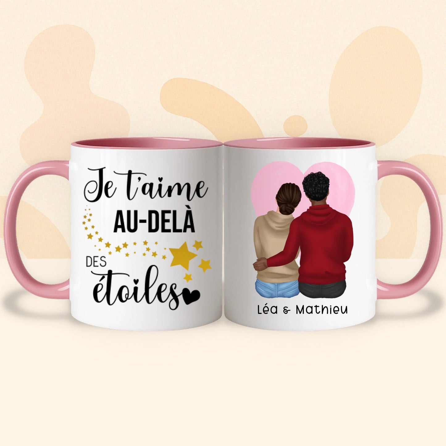 PHOTO PRODUIT TEEINBLUE MUG ROSE 2