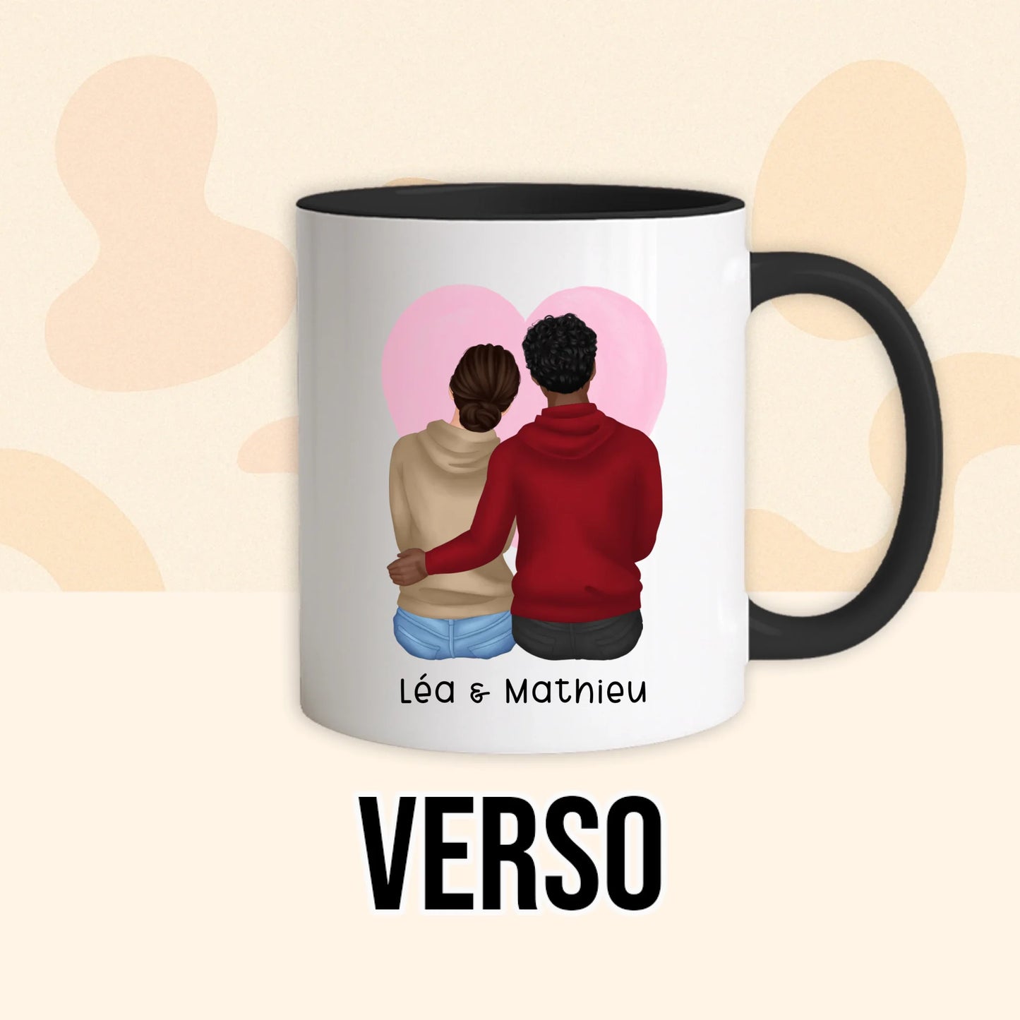 PHOTO PRODUIT TEEINBLUE VERSO MUG NOIR