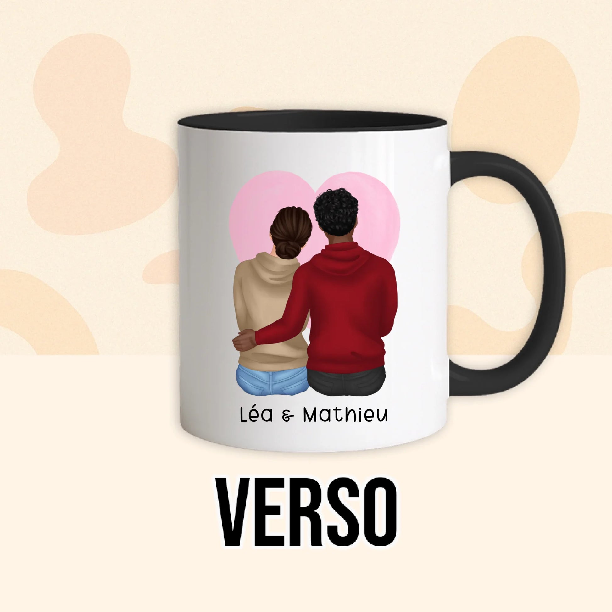 PHOTO PRODUIT TEEINBLUE VERSO MUG NOIR