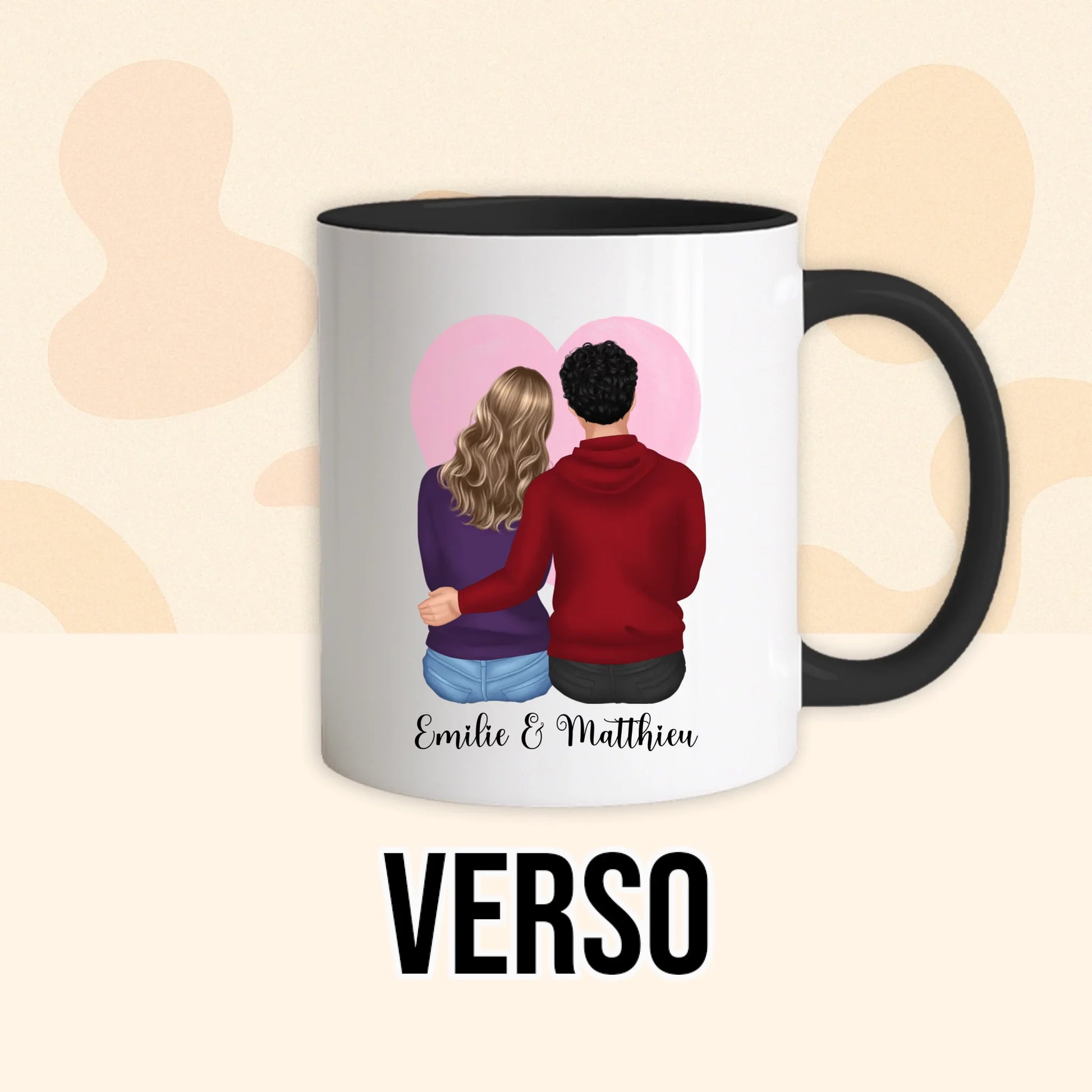 PHOTO PRODUIT TEEINBLUE VERSO MUG NOIR