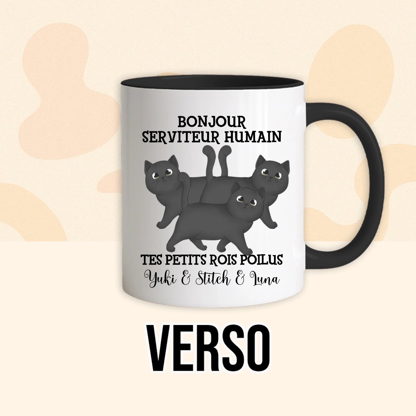 PHOTO PRODUIT TEEINBLUE VERSO MUG NOIR