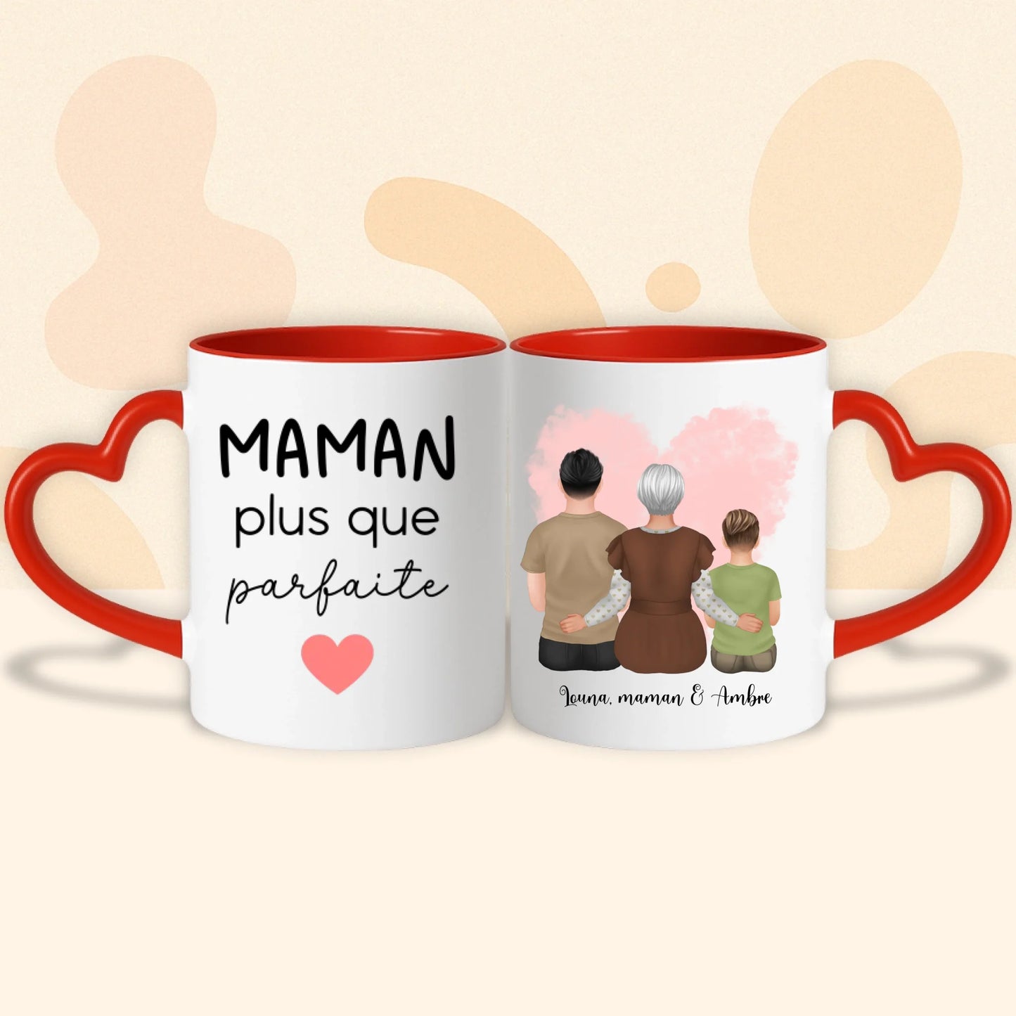 PHOTO PRODUIT TEEINBLUE MUG COEUR ROUGE 2