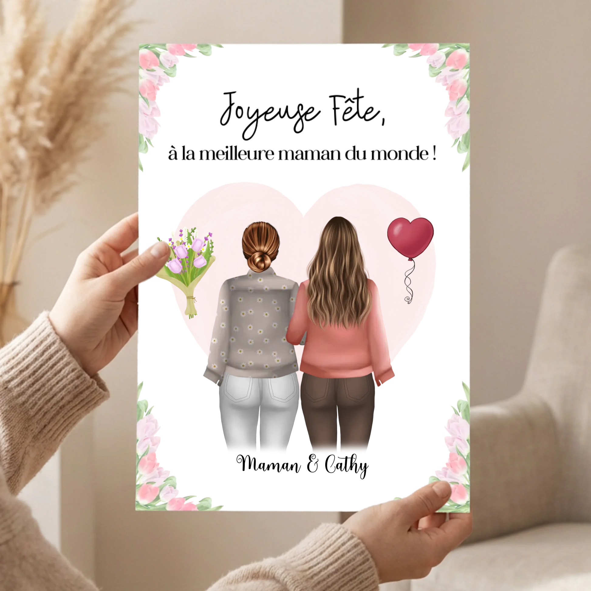 mockup image 2 affiche portrait loofie