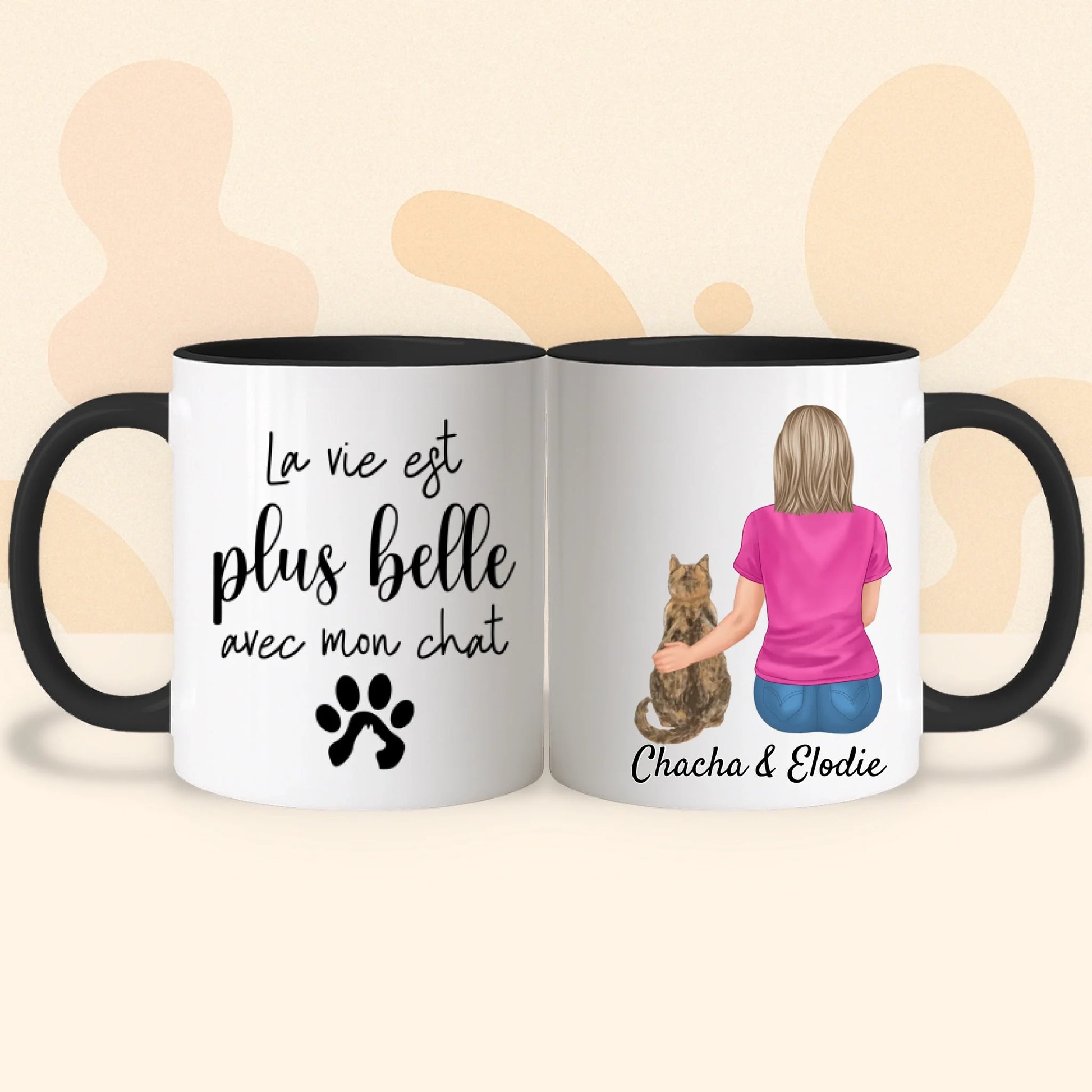 PHOTO PRODUIT TEEINBLUE MUG NOIR 2