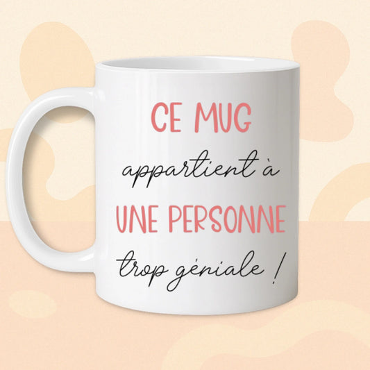 MUG BLANC RECTO