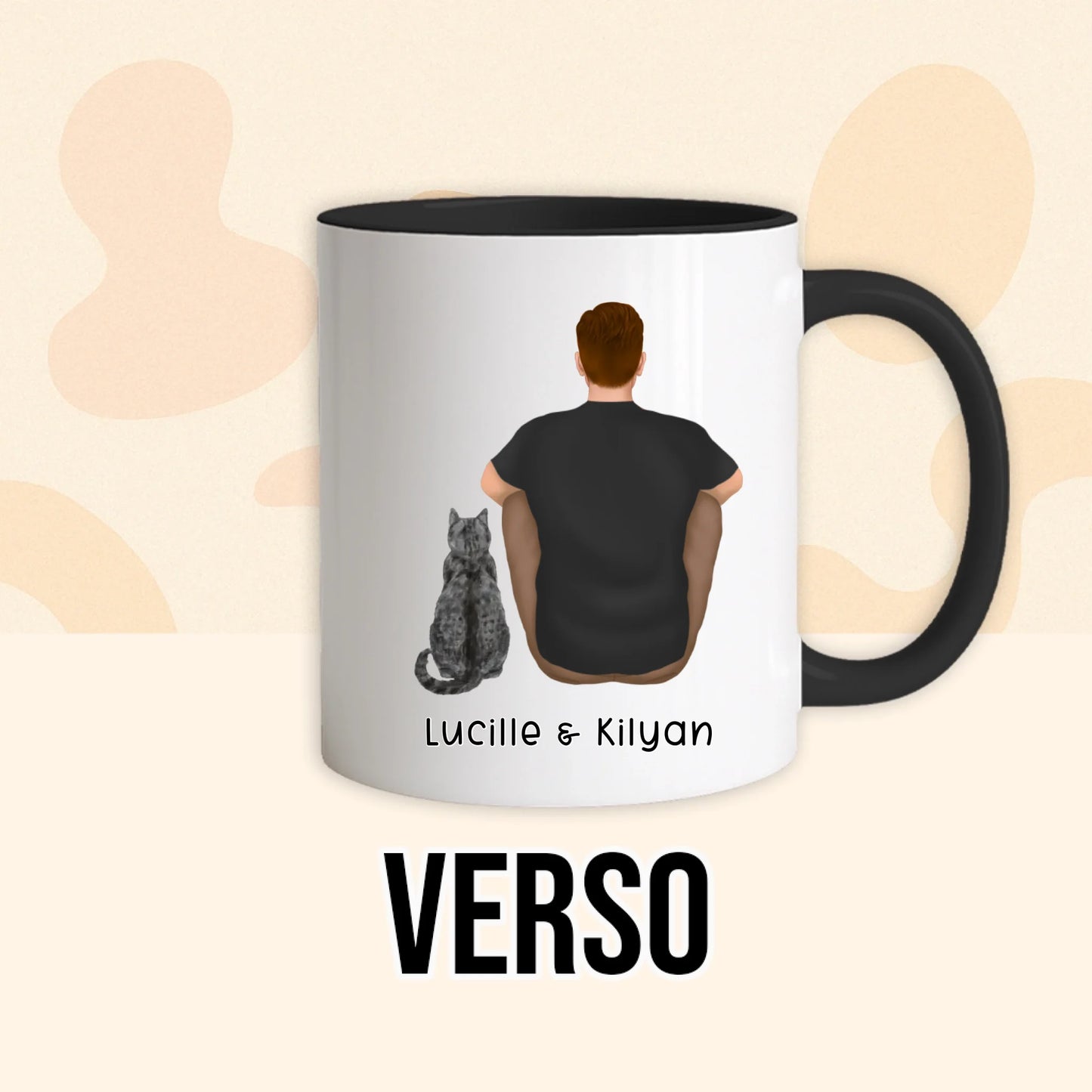 PHOTO PRODUIT TEEINBLUE VERSO MUG NOIR