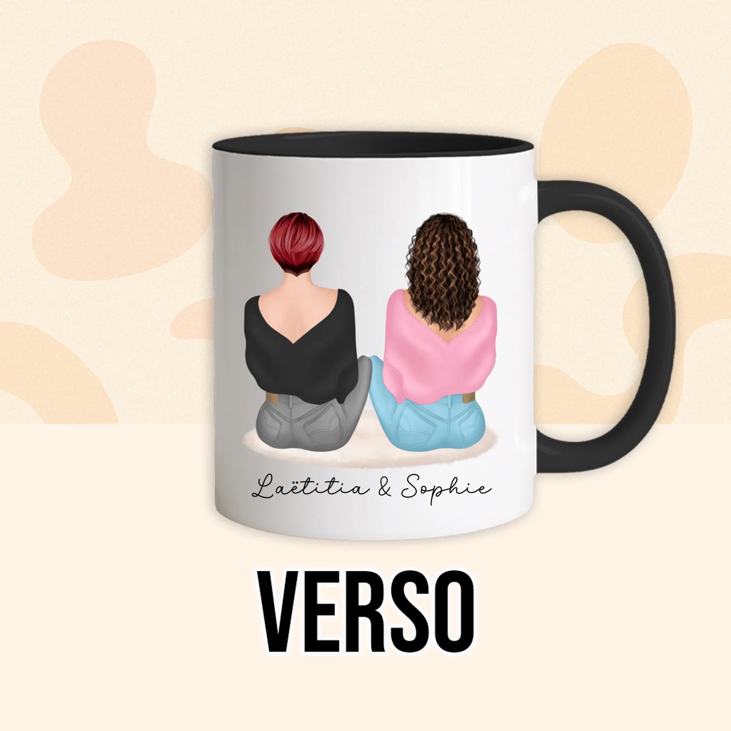 PHOTO PRODUIT TEEINBLUE VERSO MUG NOIR