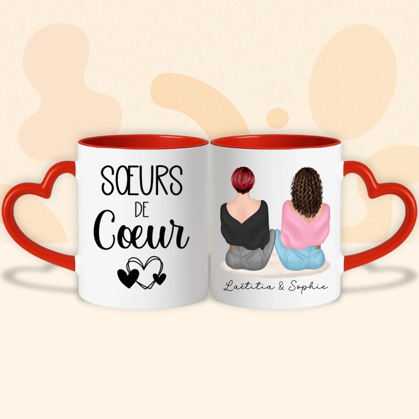 PHOTO PRODUIT TEEINBLUE MUG COEUR ROUGE 2