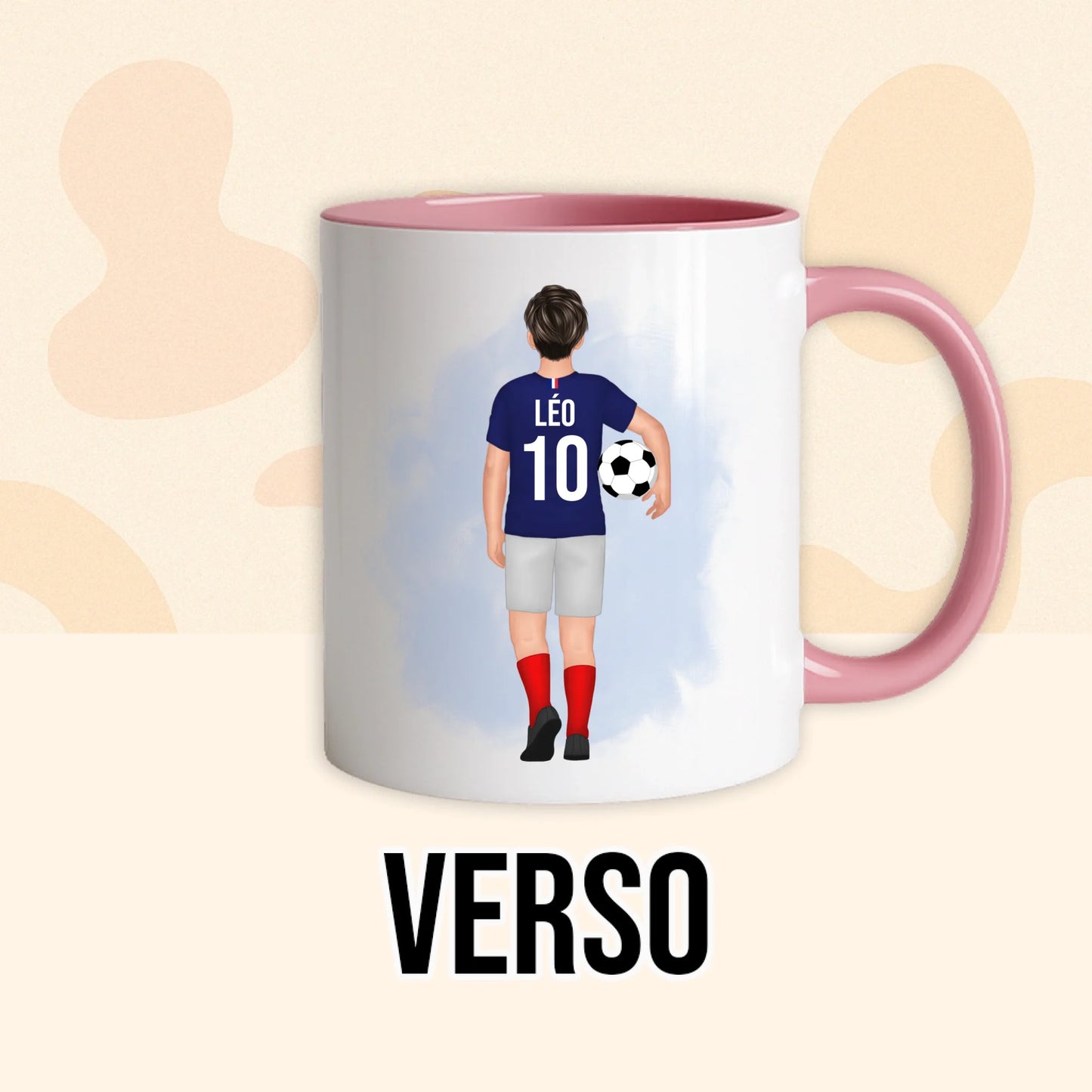 PHOTO PRODUIT TEEINBLUE VERSO MUG ROSE