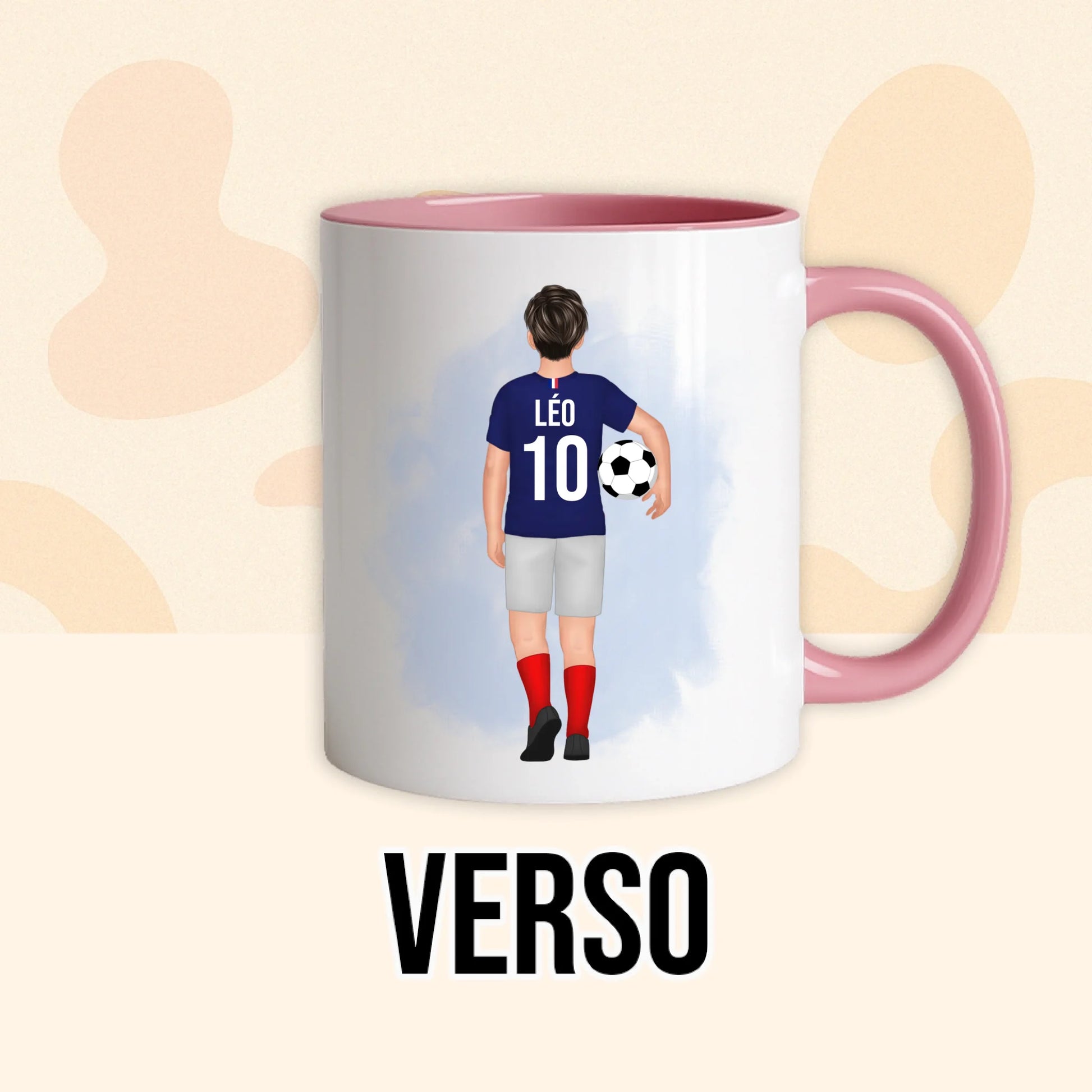 PHOTO PRODUIT TEEINBLUE VERSO MUG ROSE