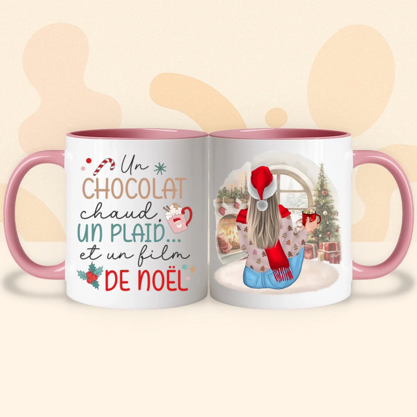 PHOTO PRODUIT TEEINBLUE MUG ROSE 2