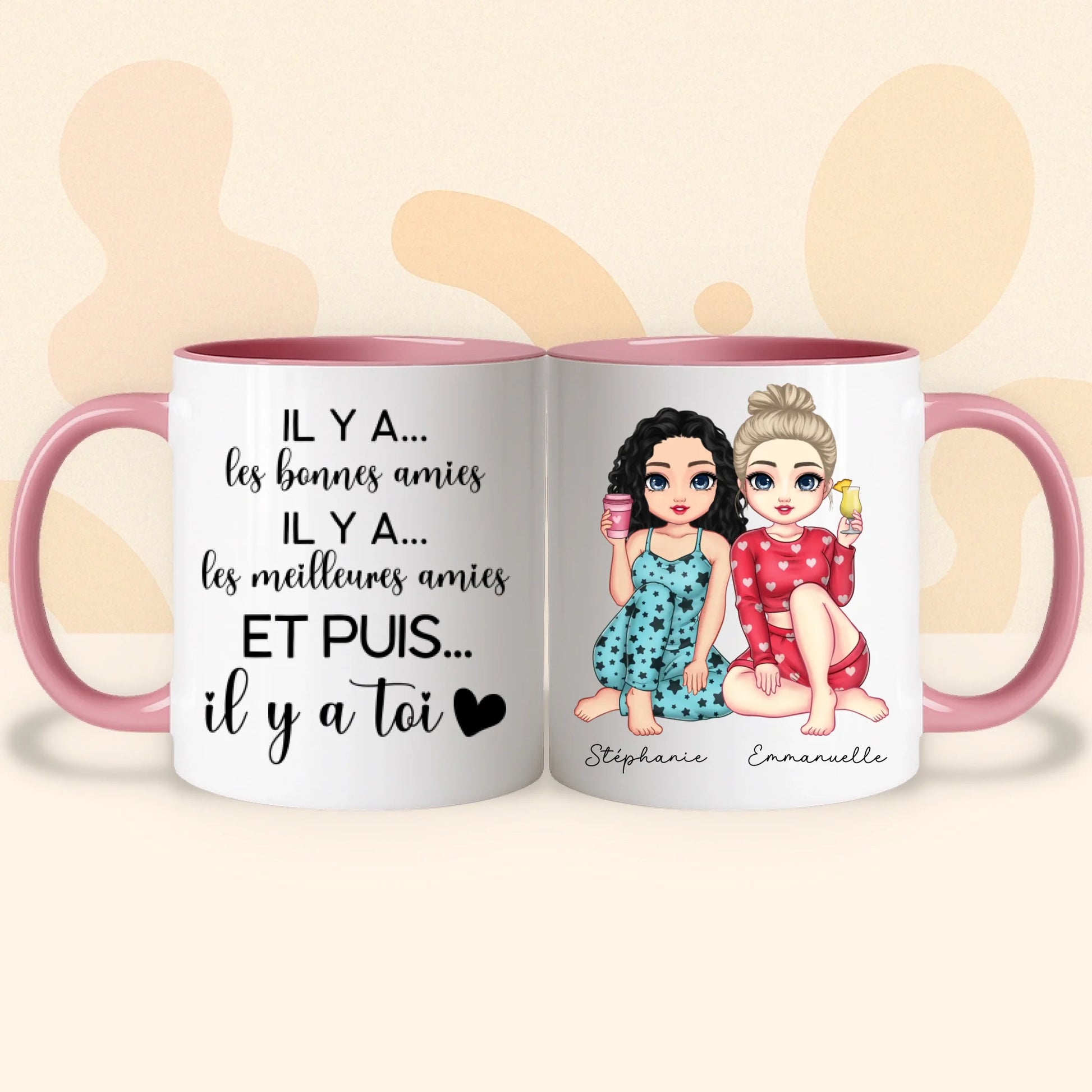 PHOTO PRODUIT TEEINBLUE MUG ROSE 2