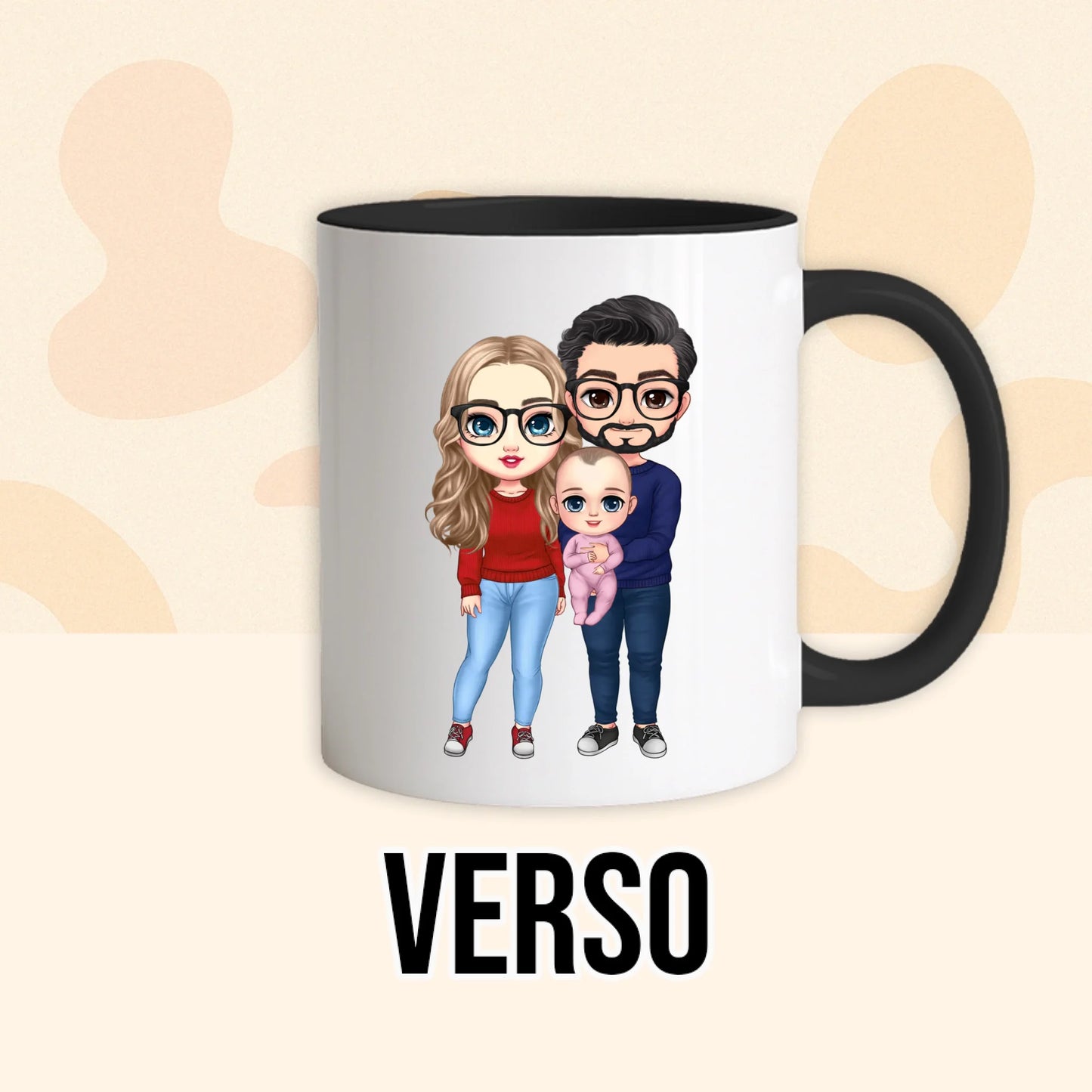 PHOTO PRODUIT TEEINBLUE VERSO MUG NOIR