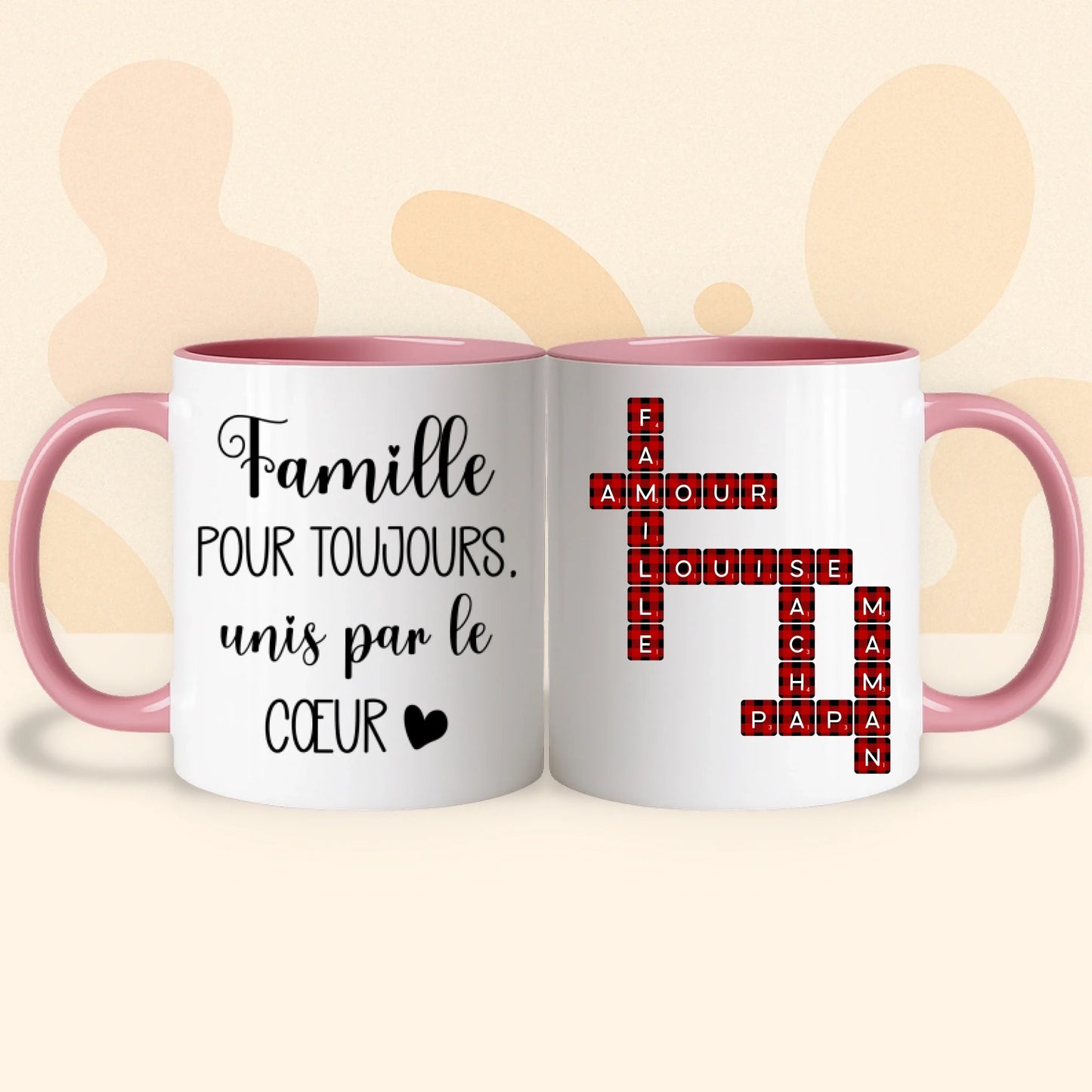 PHOTO PRODUIT TEEINBLUE MUG ROSE 2