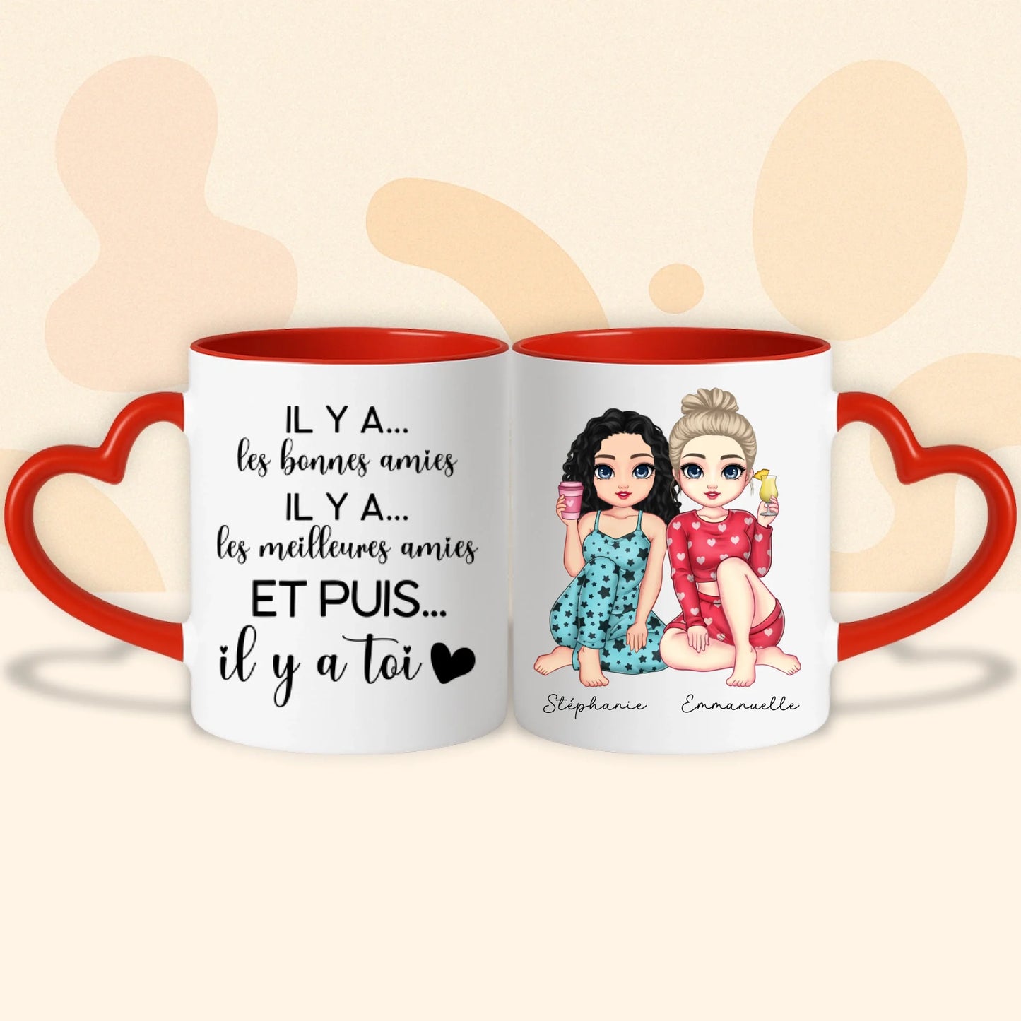 PHOTO PRODUIT TEEINBLUE MUG COEUR ROUGE 2