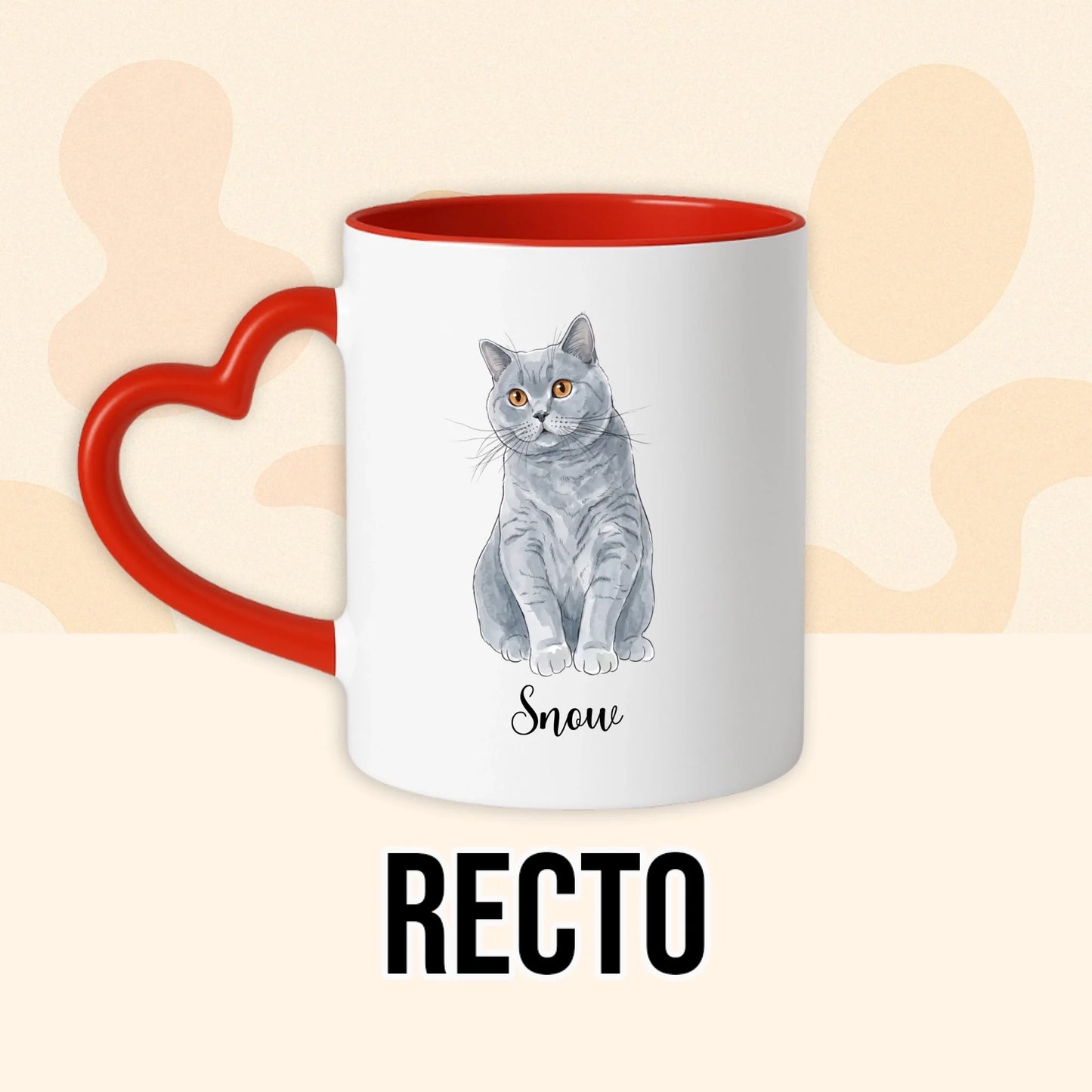 PHOTO PRODUIT TEEINBLUE RECTO MUG ROUGE