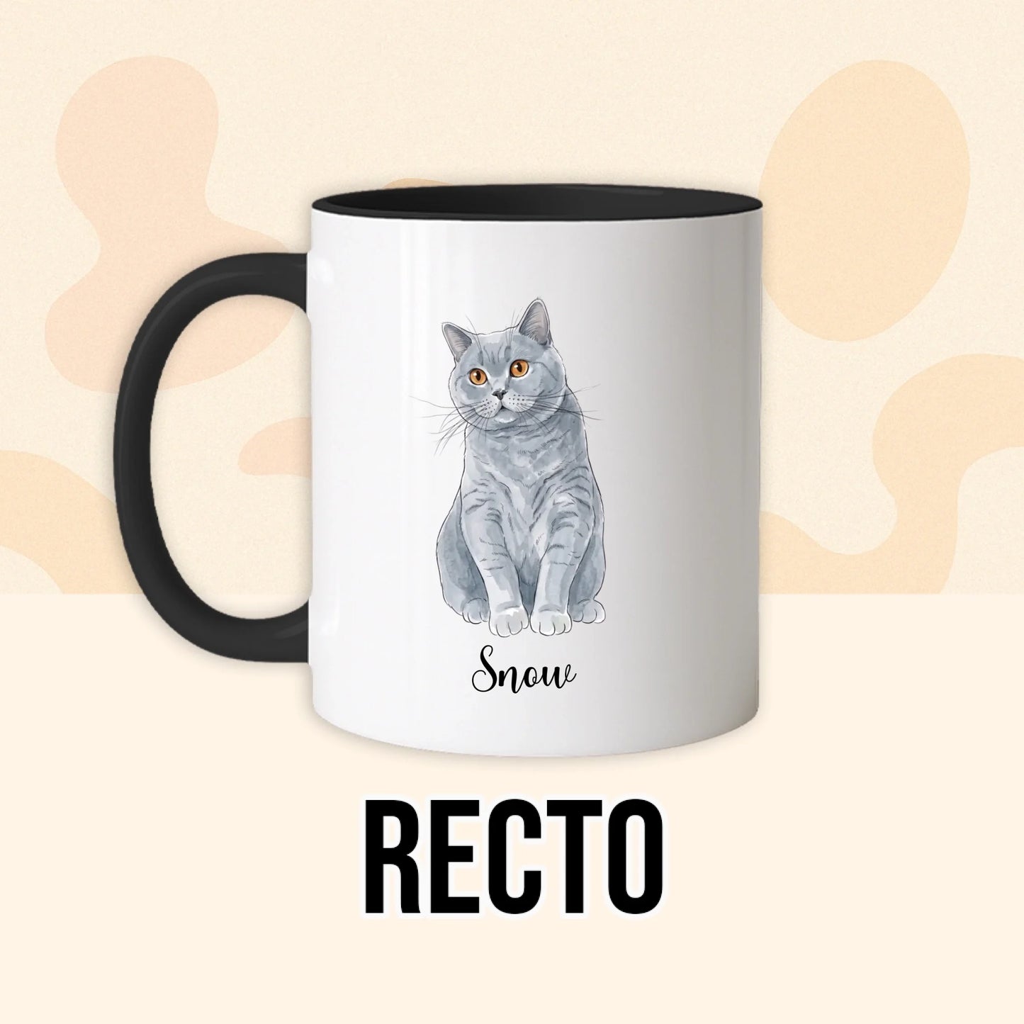 PHOTO PRODUIT TEEINBLUE RECTO MUG NOIR