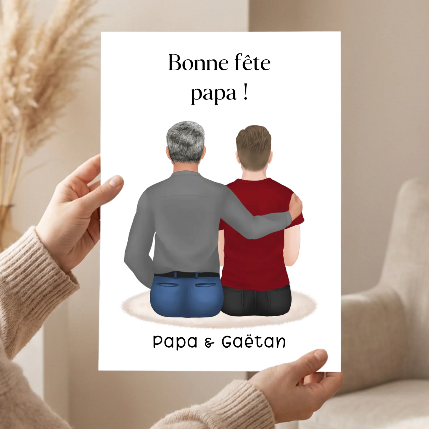 mockup image 2 affiche portrait loofie