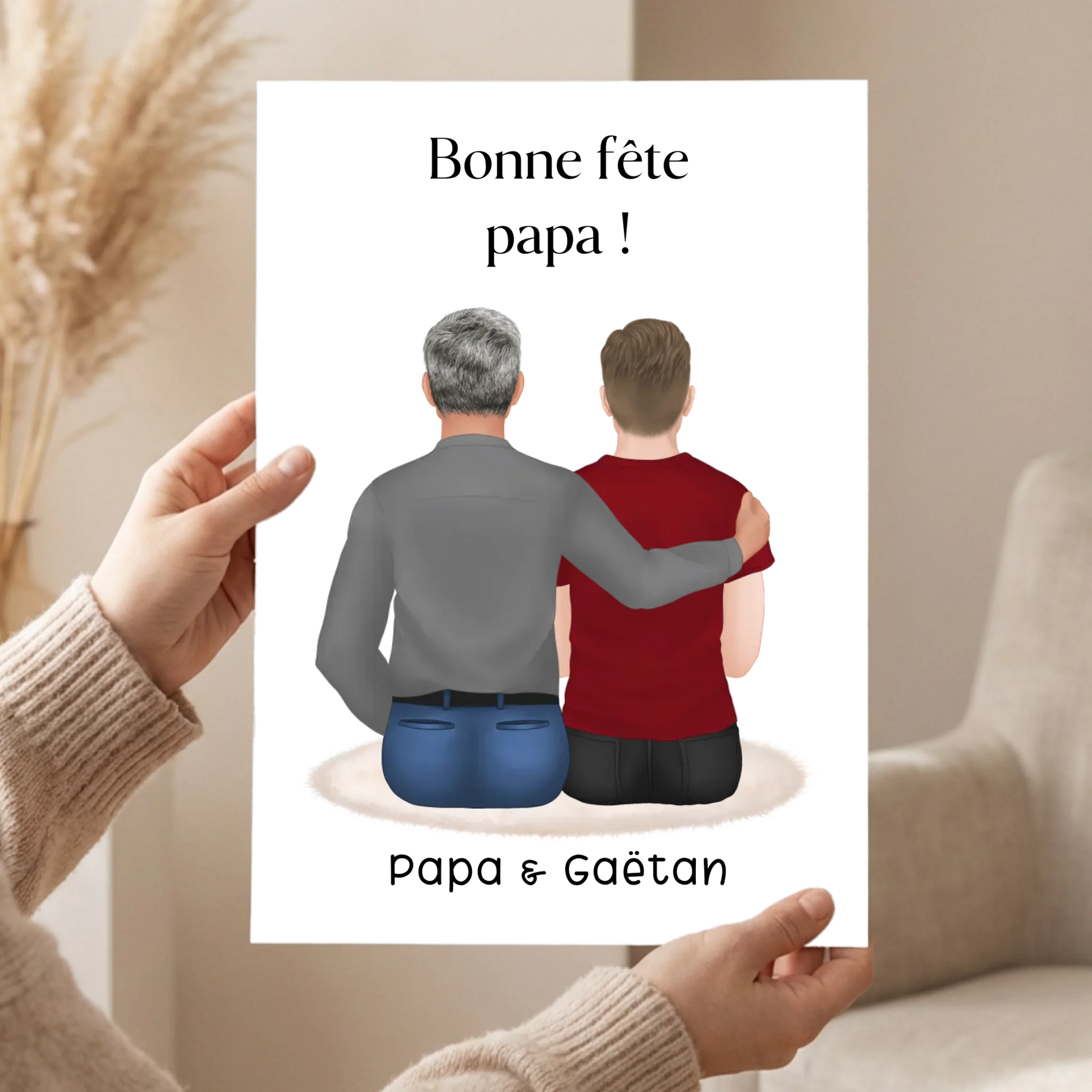 mockup image 2 affiche portrait loofie
