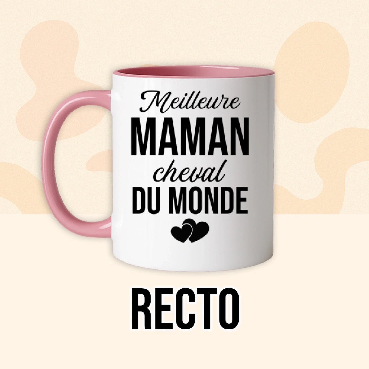 PHOTO PRODUIT TEEINBLUE RECTO MUG ROSE