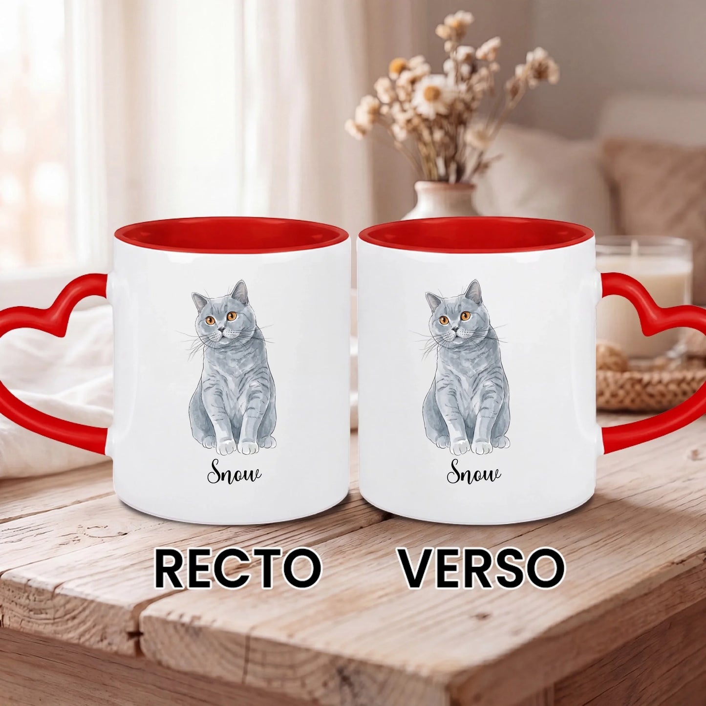PHOTO PRODUIT TEEINBLUE MUG COEUR ROUGE 2