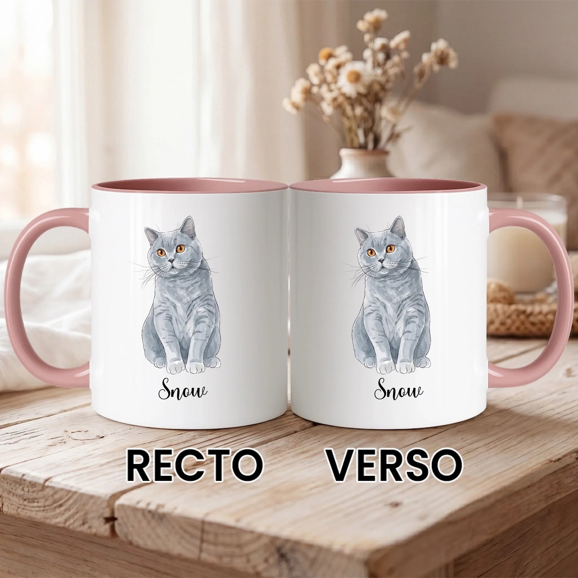 PHOTO PRODUIT TEEINBLUE MUG ROSE 2