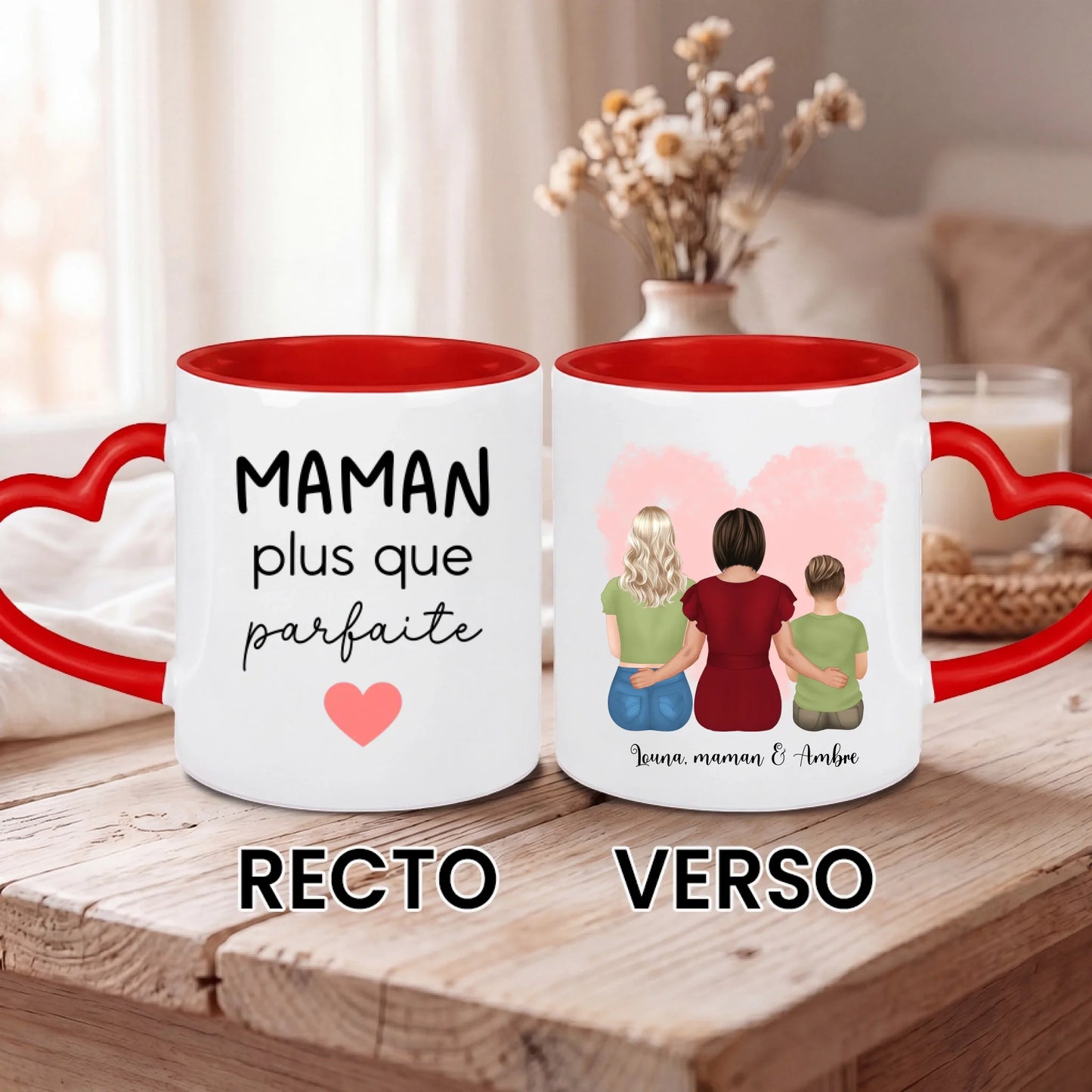 PHOTO PRODUIT TEEINBLUE MUG COEUR ROUGE 2