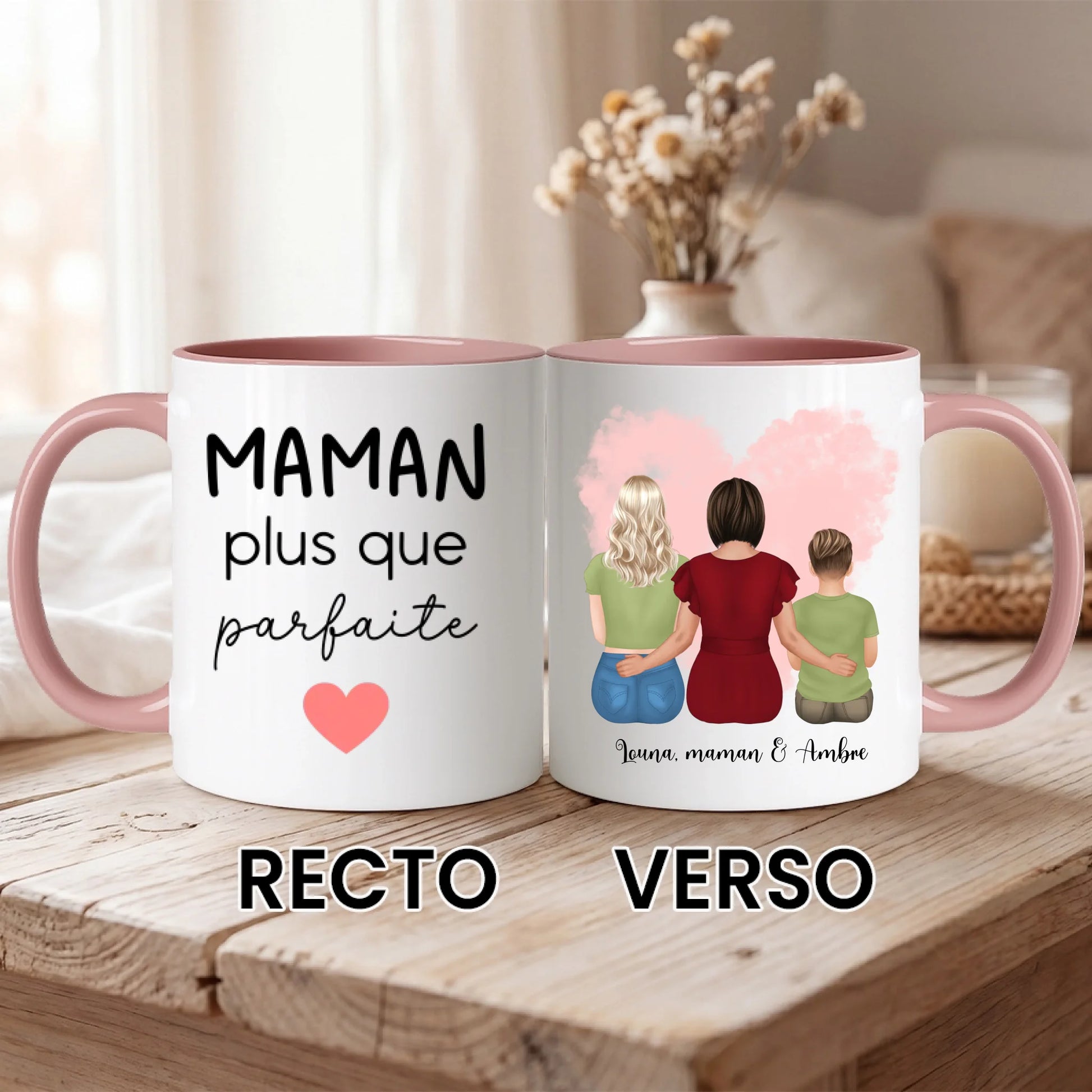 PHOTO PRODUIT TEEINBLUE MUG ROSE 2