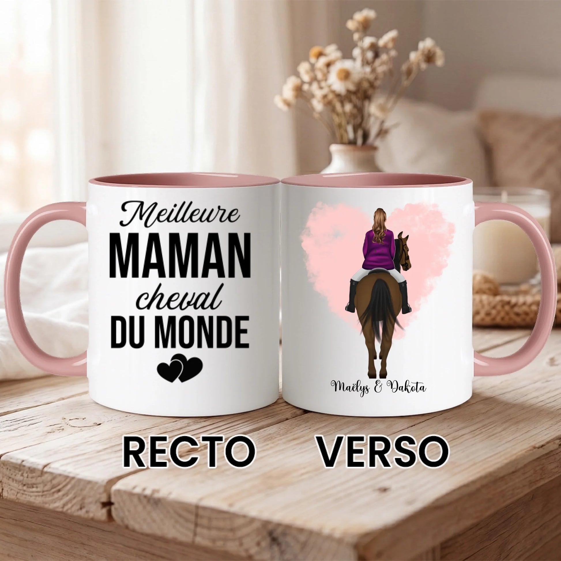 PHOTO PRODUIT TEEINBLUE MUG ROSE 2