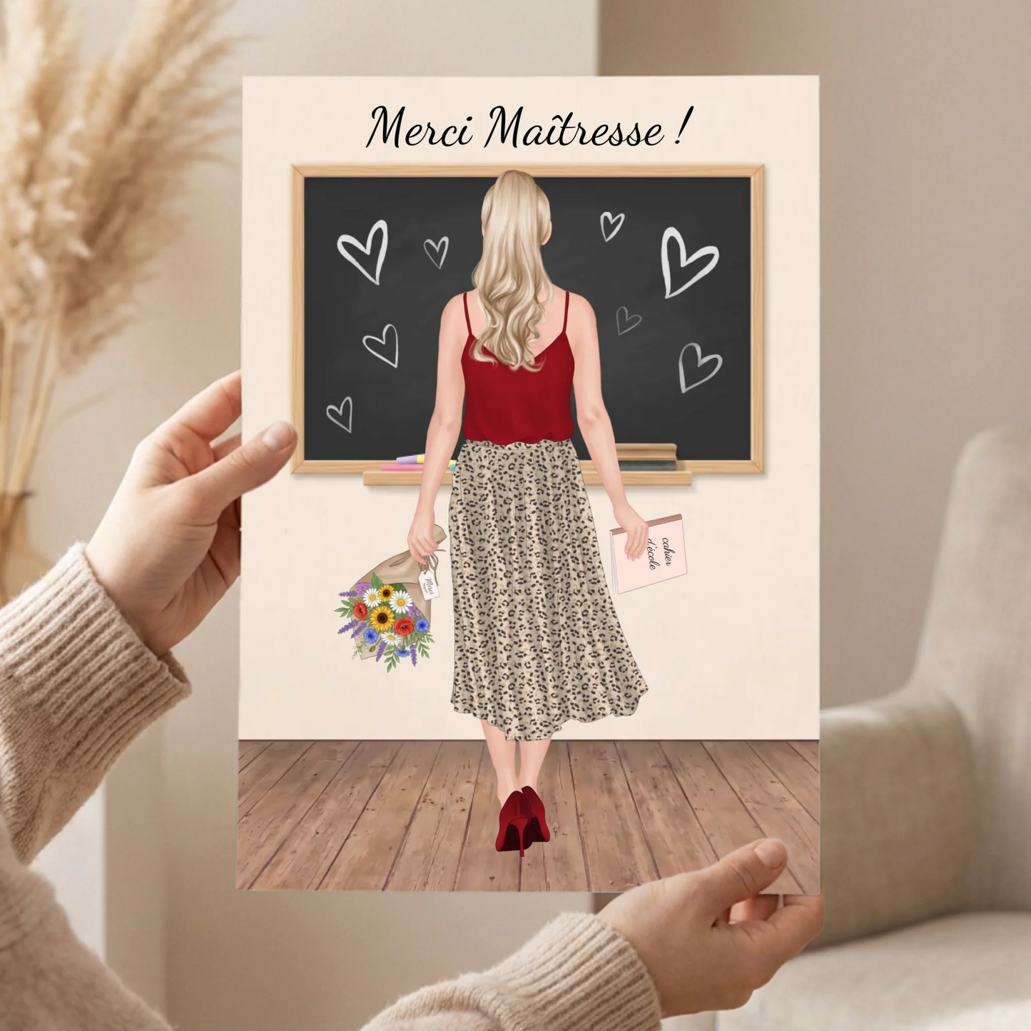 mockup image 2 affiche portrait loofie