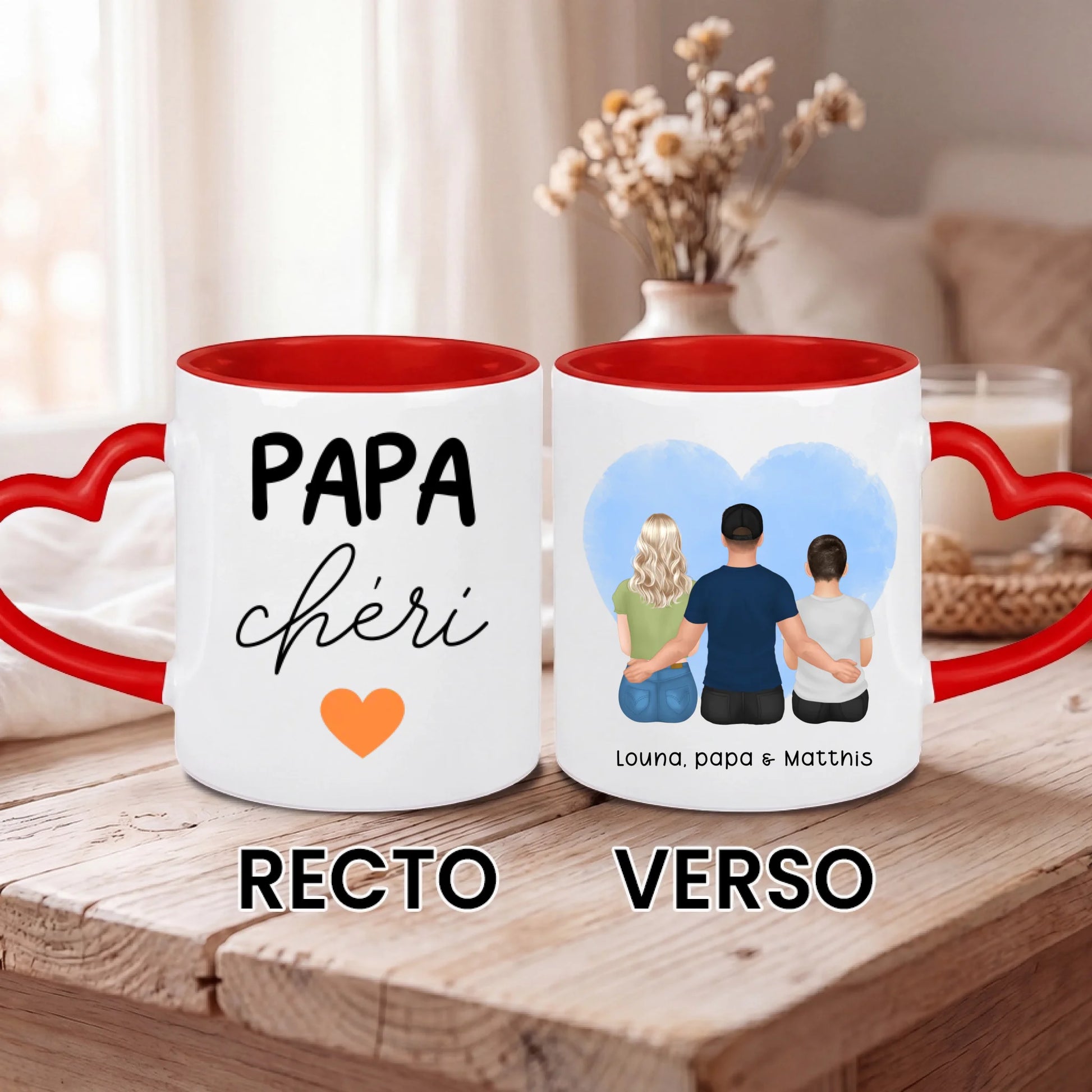 PHOTO PRODUIT TEEINBLUE MUG COEUR ROUGE 2