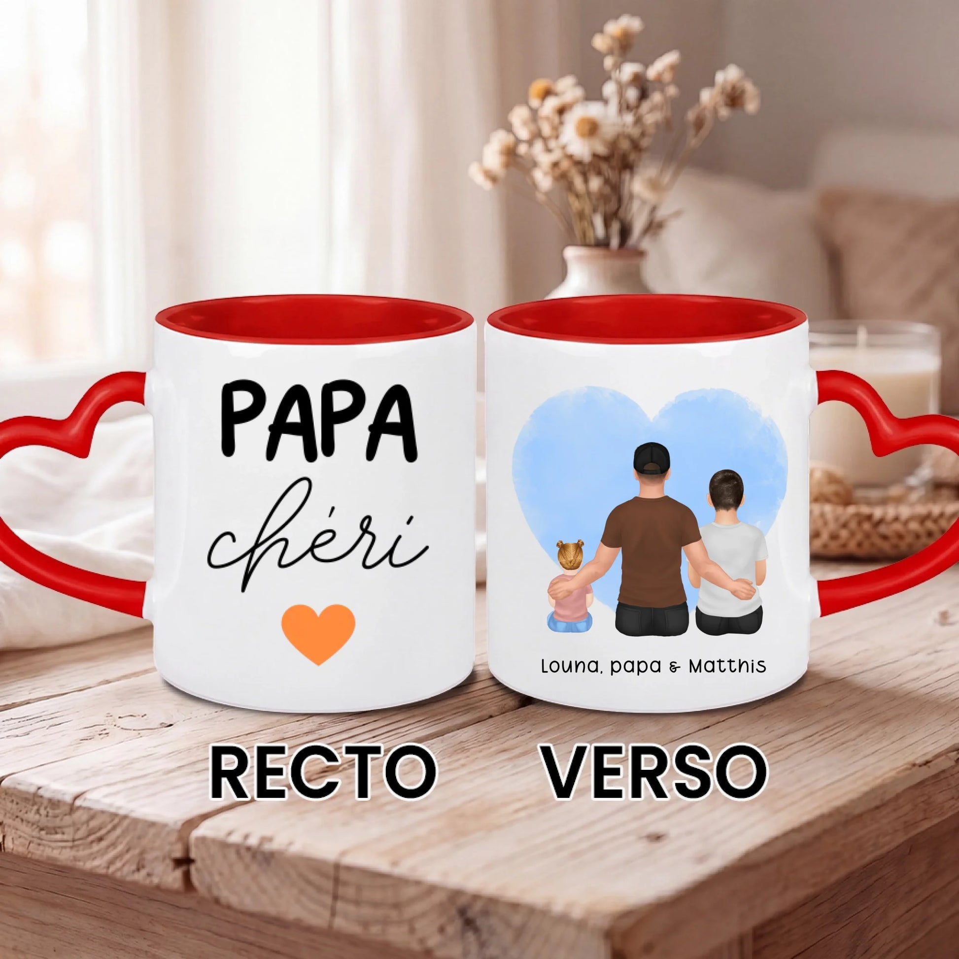 PHOTO PRODUIT TEEINBLUE MUG COEUR ROUGE 2