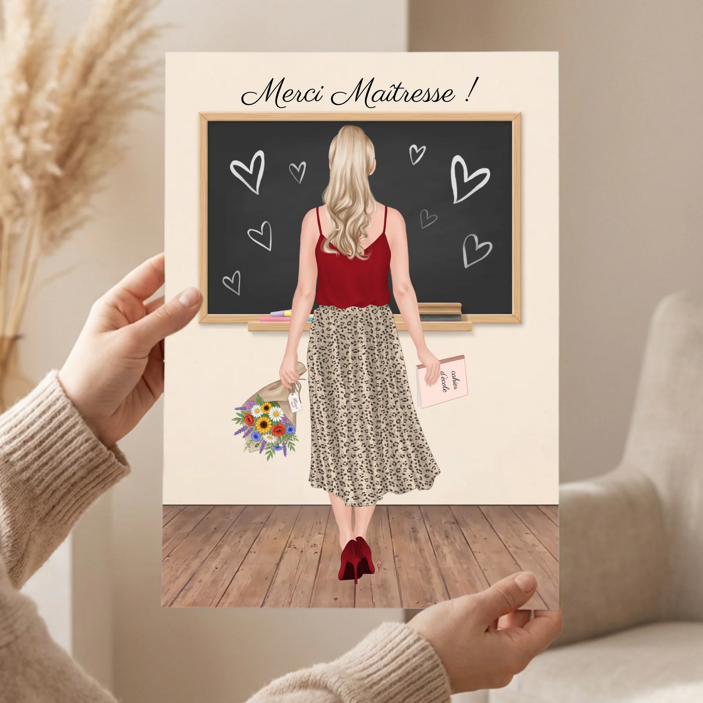 mockup image 2 affiche portrait loofie