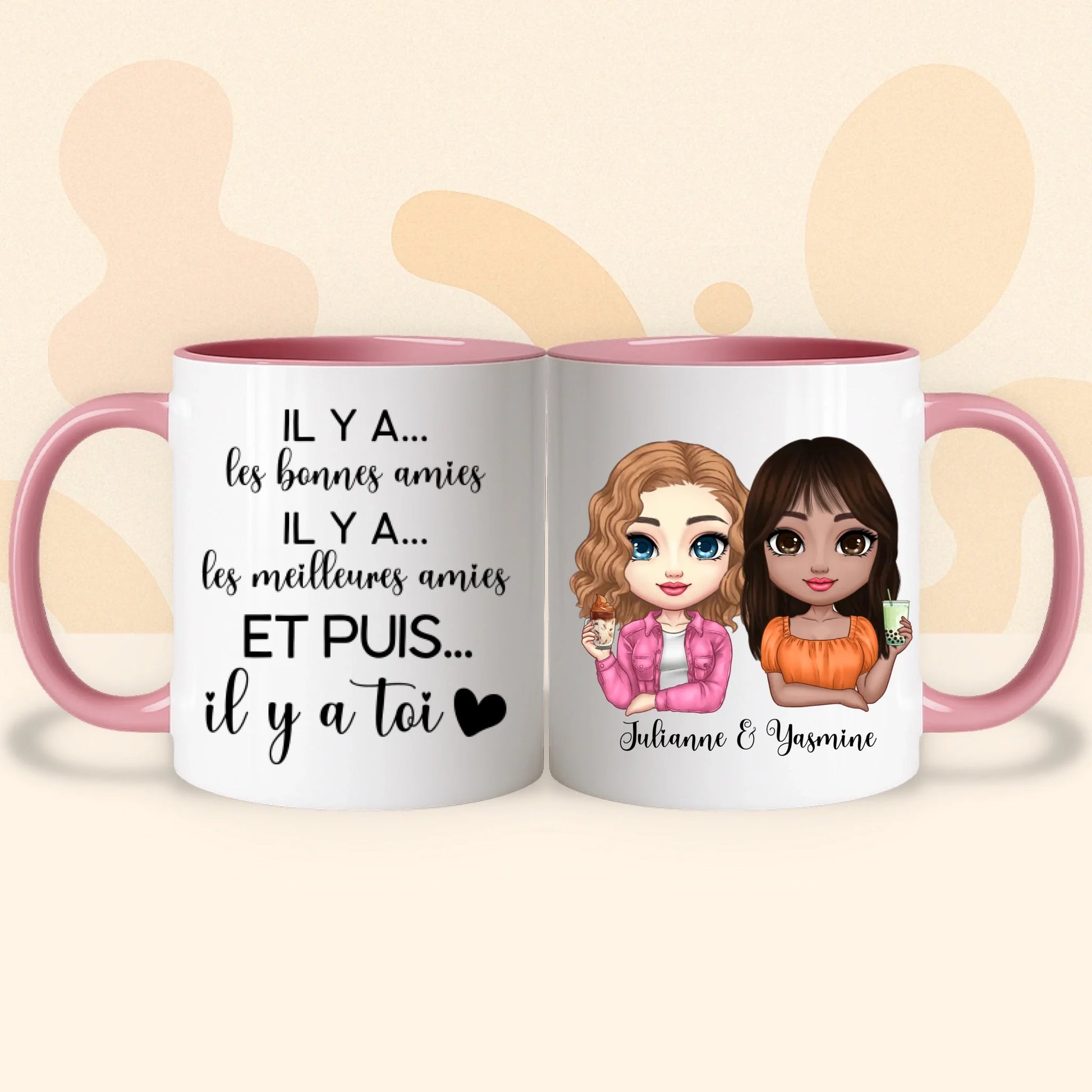 PHOTO PRODUIT TEEINBLUE MUG ROSE 2