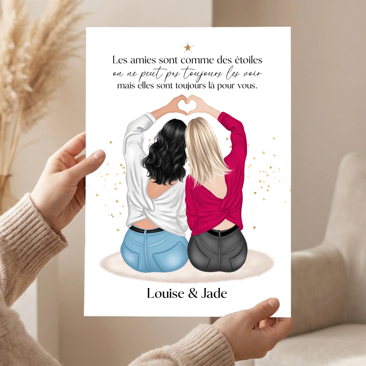 mockup image 2 affiche portrait loofie