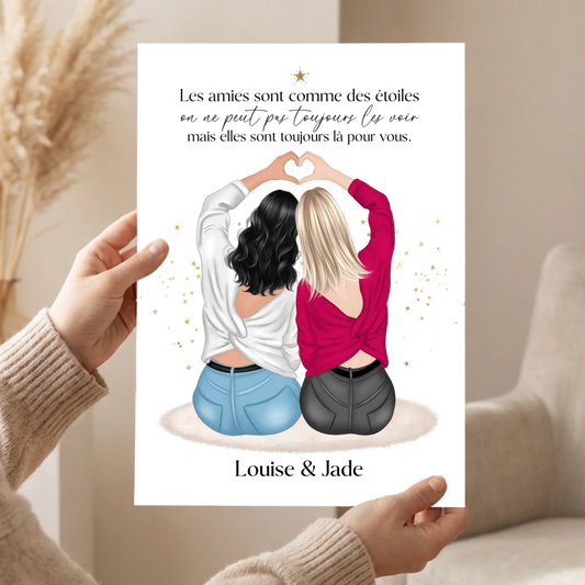 mockup image 2 affiche portrait loofie