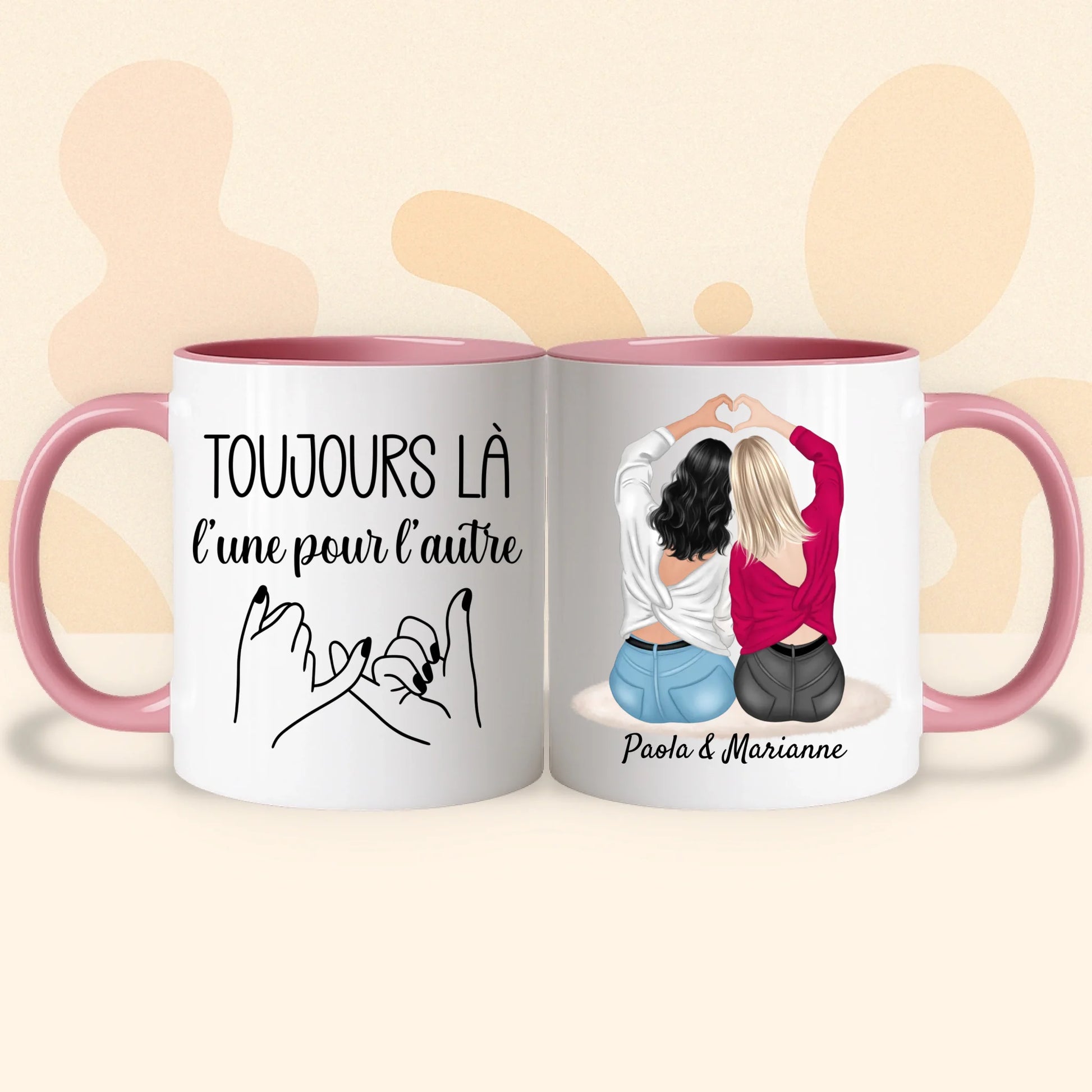 PHOTO PRODUIT TEEINBLUE MUG ROSE 2