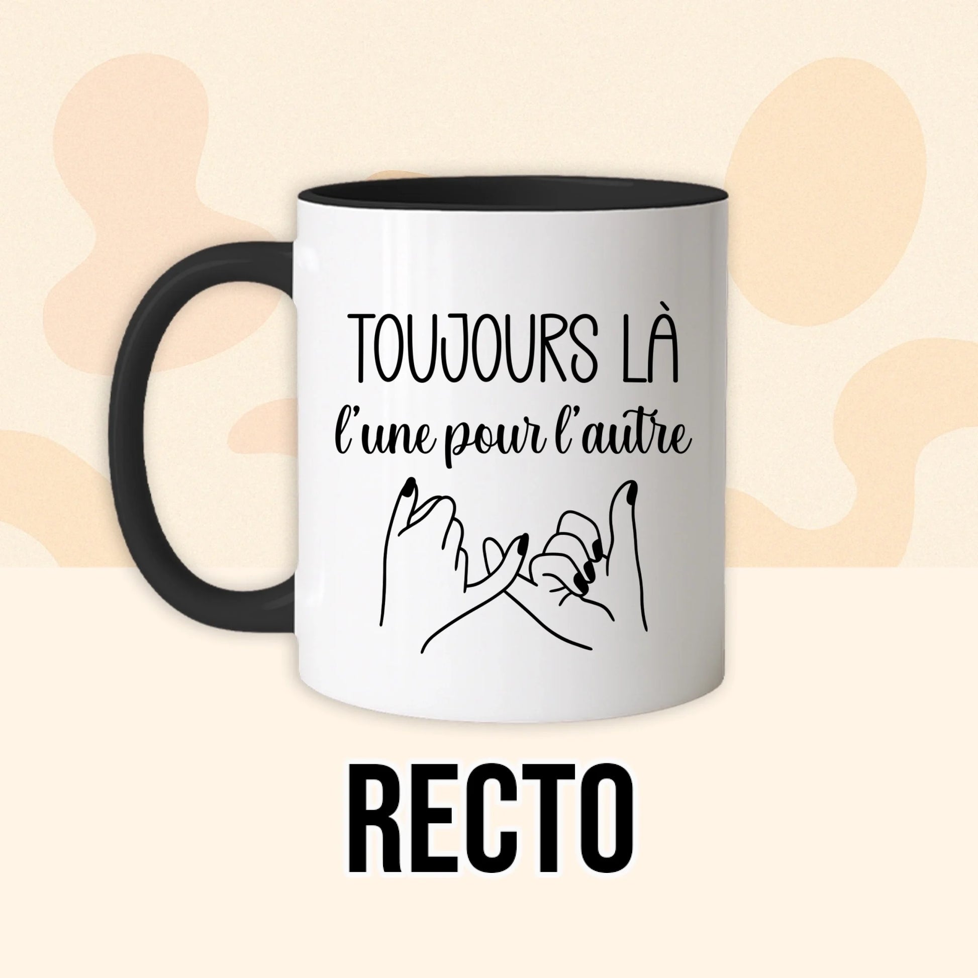 PHOTO PRODUIT TEEINBLUE RECTO MUG NOIR