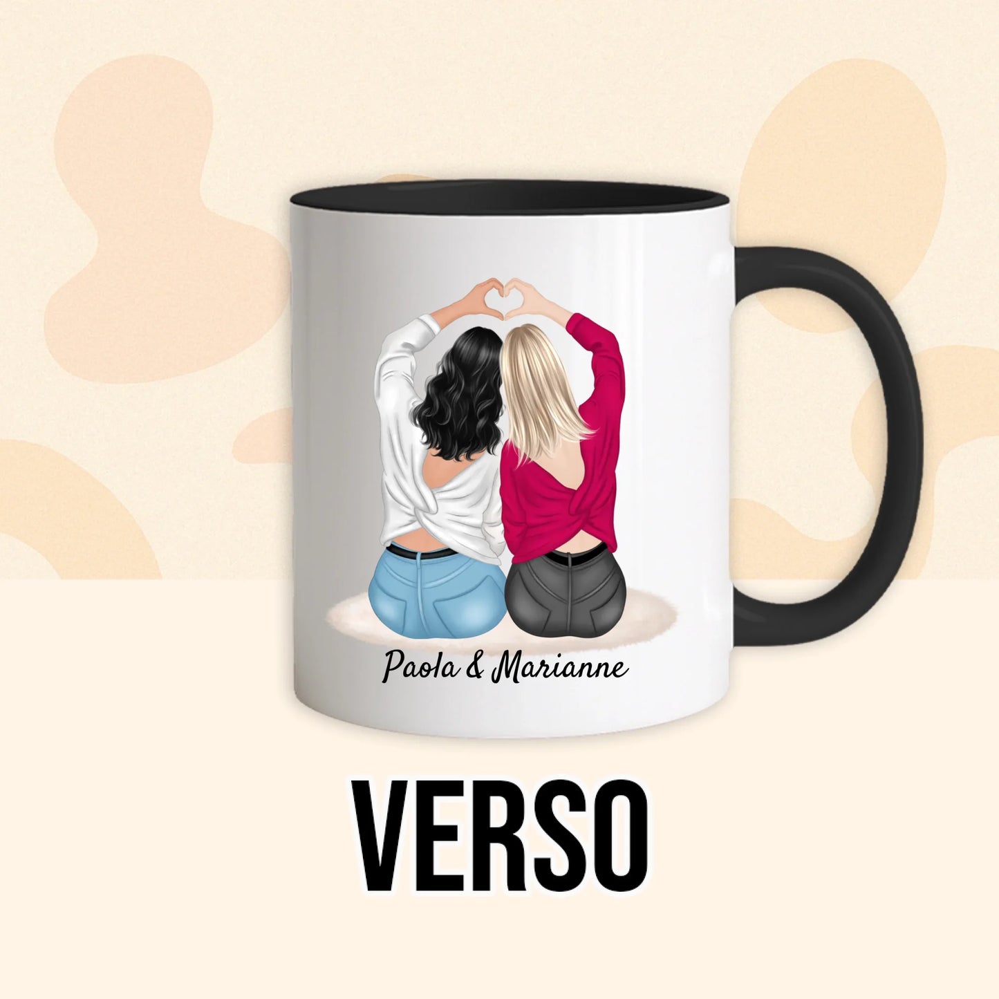 PHOTO PRODUIT TEEINBLUE VERSO MUG NOIR