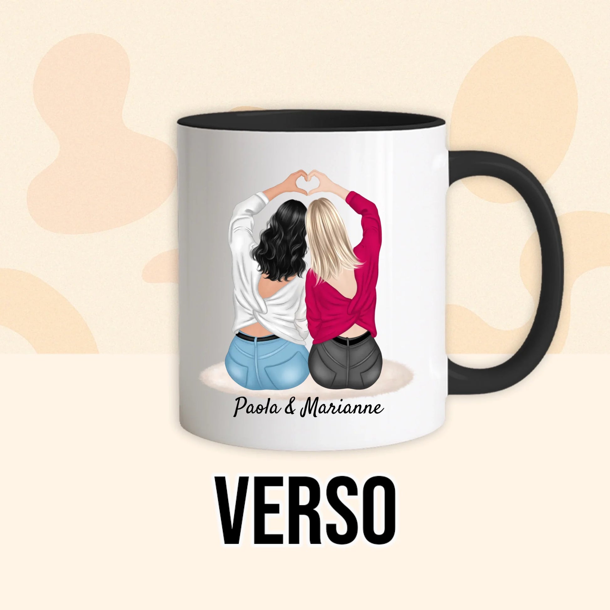 PHOTO PRODUIT TEEINBLUE VERSO MUG NOIR