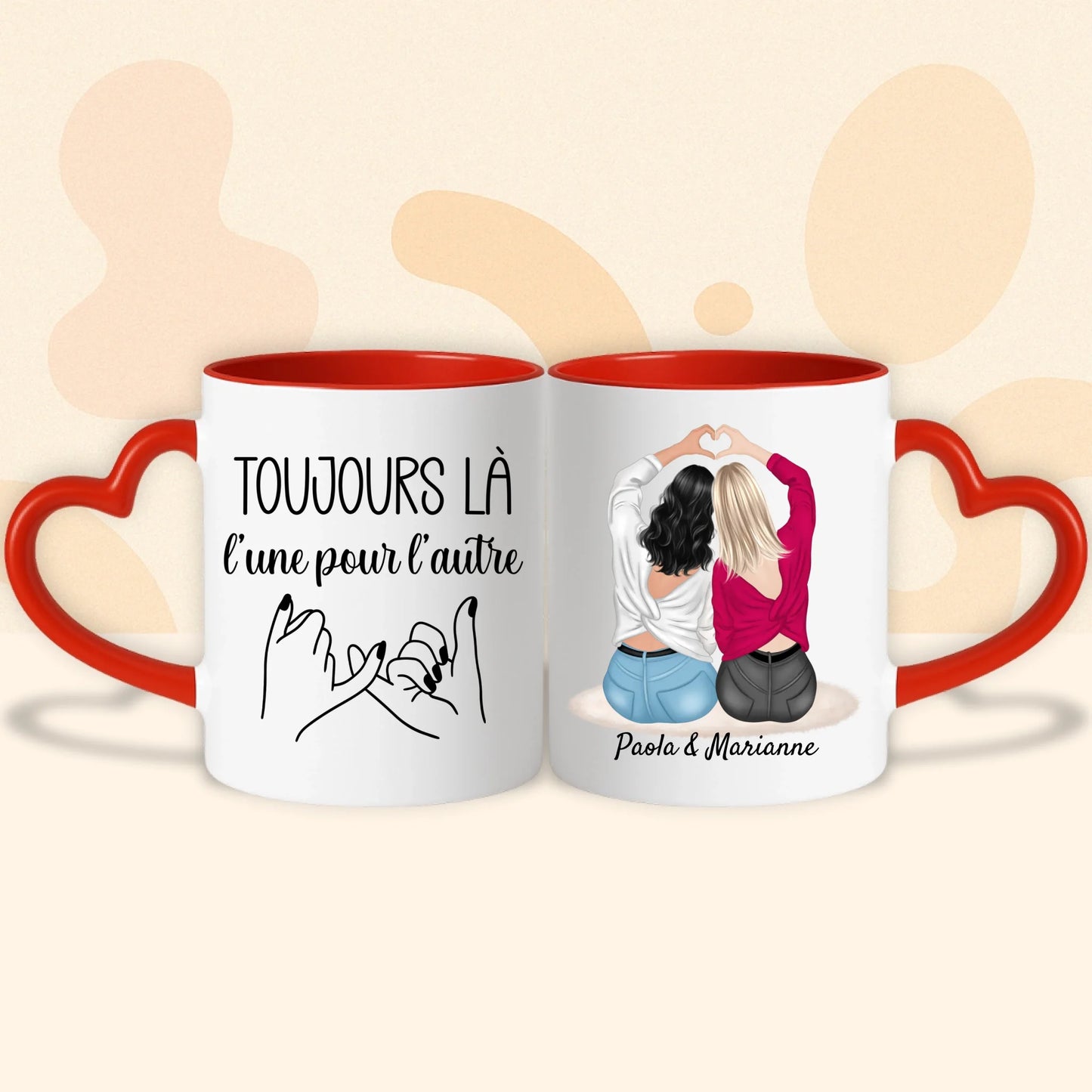 PHOTO PRODUIT TEEINBLUE MUG COEUR ROUGE 2