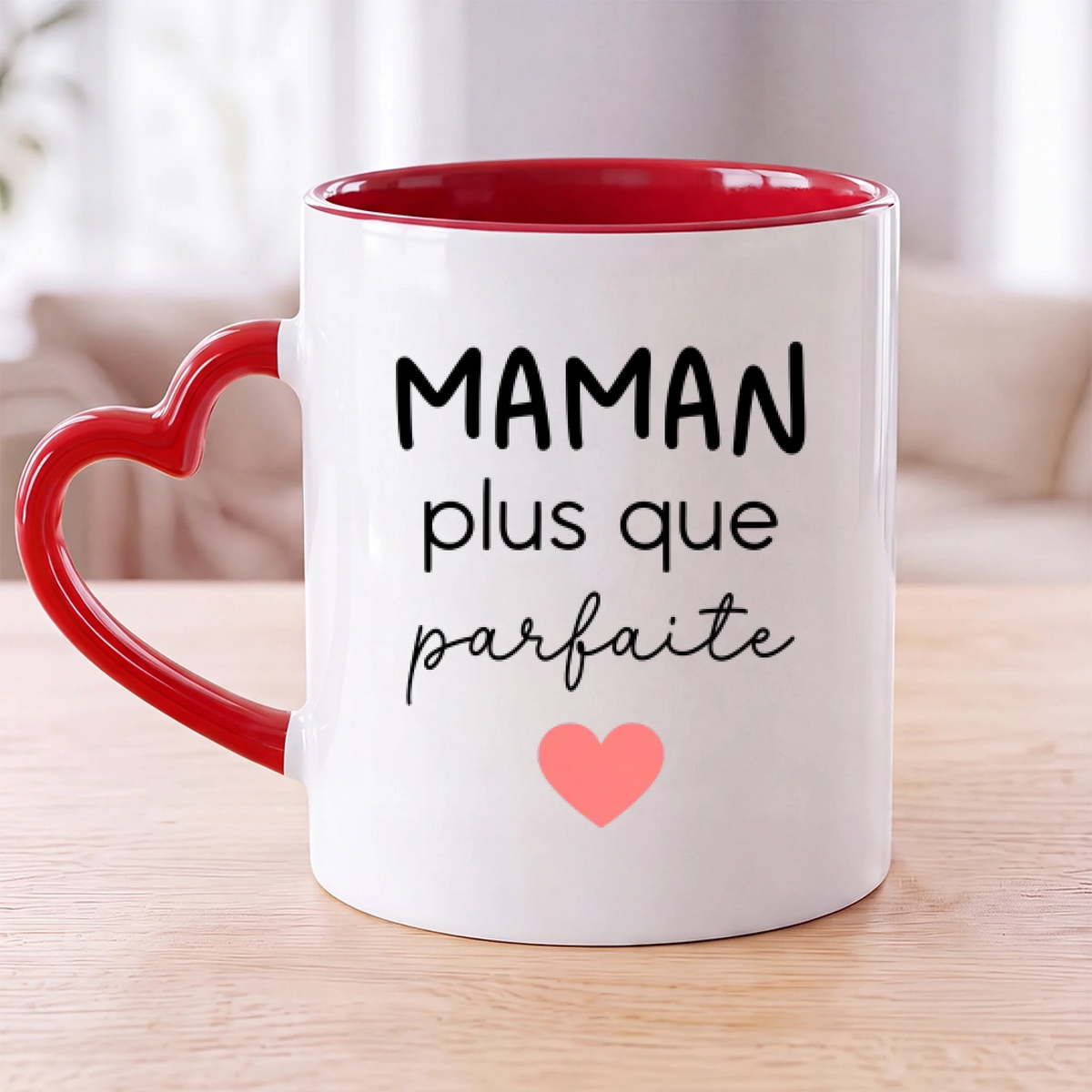 MOCKUP MUG BLANC ROUGE COEUR RECTO