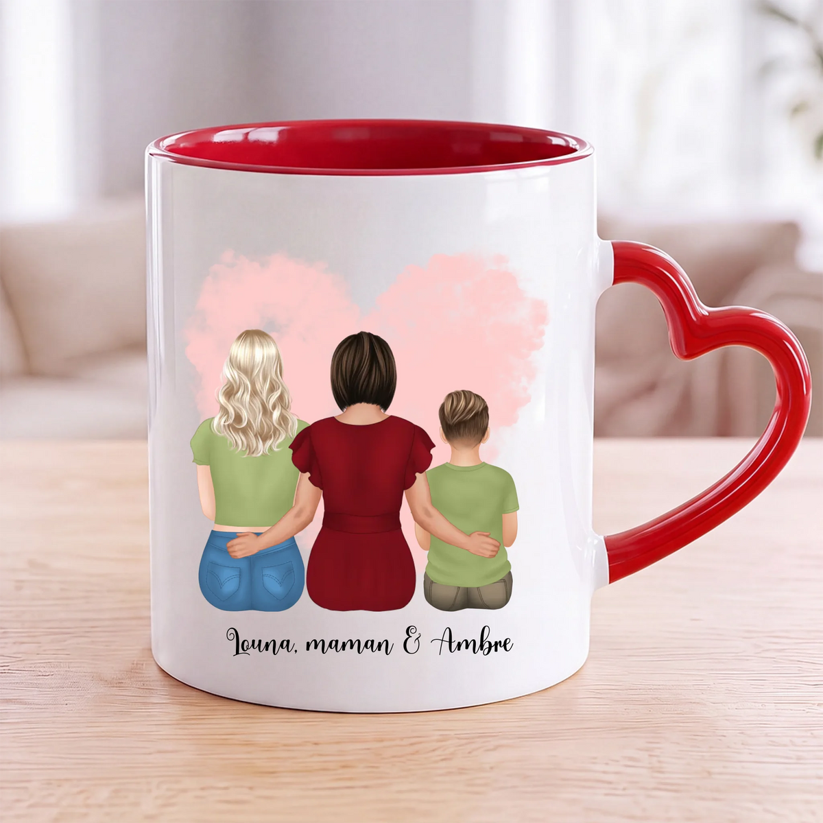MOCKUP MUG BLANC ROUGE COEUR VERSO