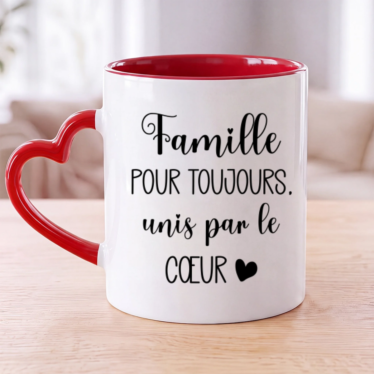 MOCKUP MUG BLANC ROUGE COEUR RECTO
