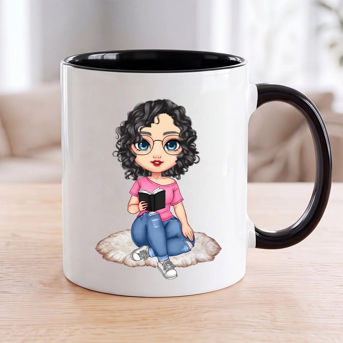 MOCKUP MUG BLANC NOIR VERSO