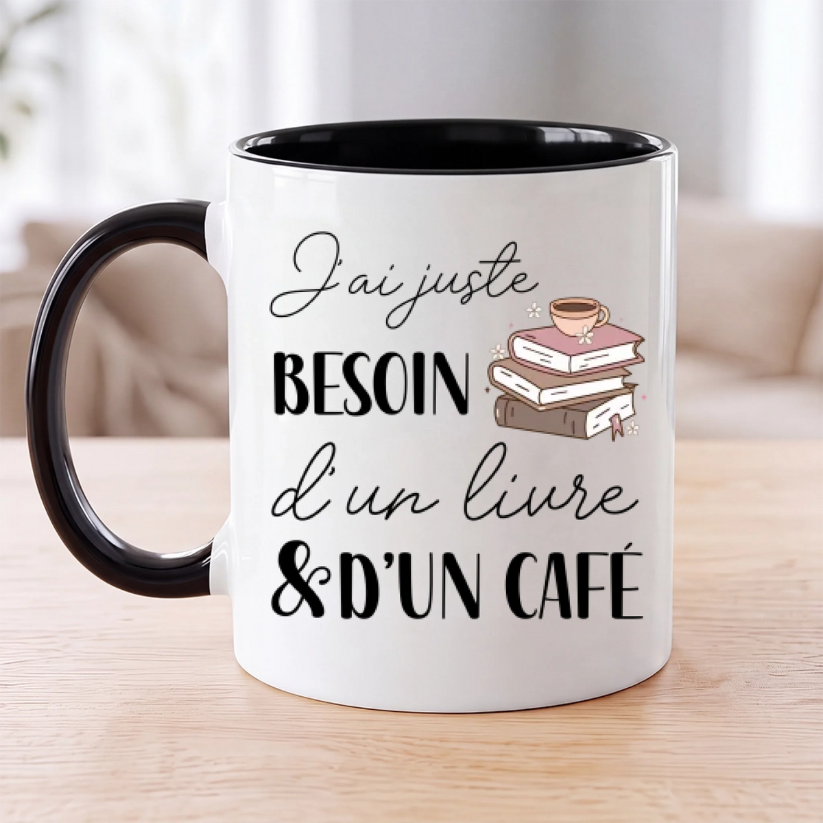 MOCKUP MUG BLANC NOIR RECTO
