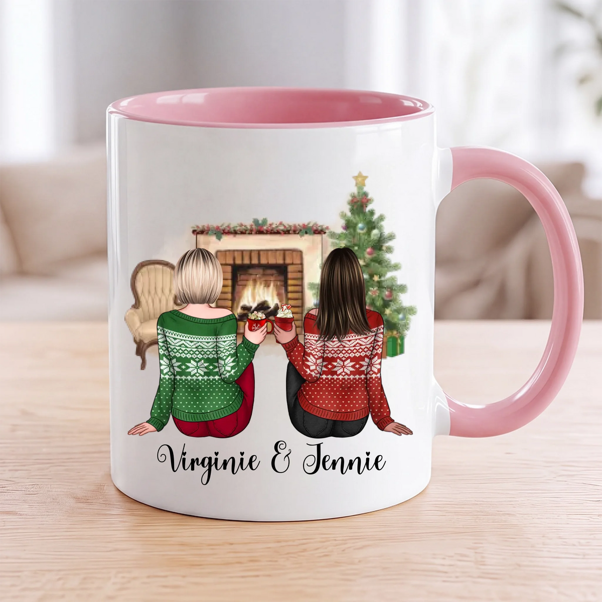 MOCKUP MUG BLANC ROSE VERSO