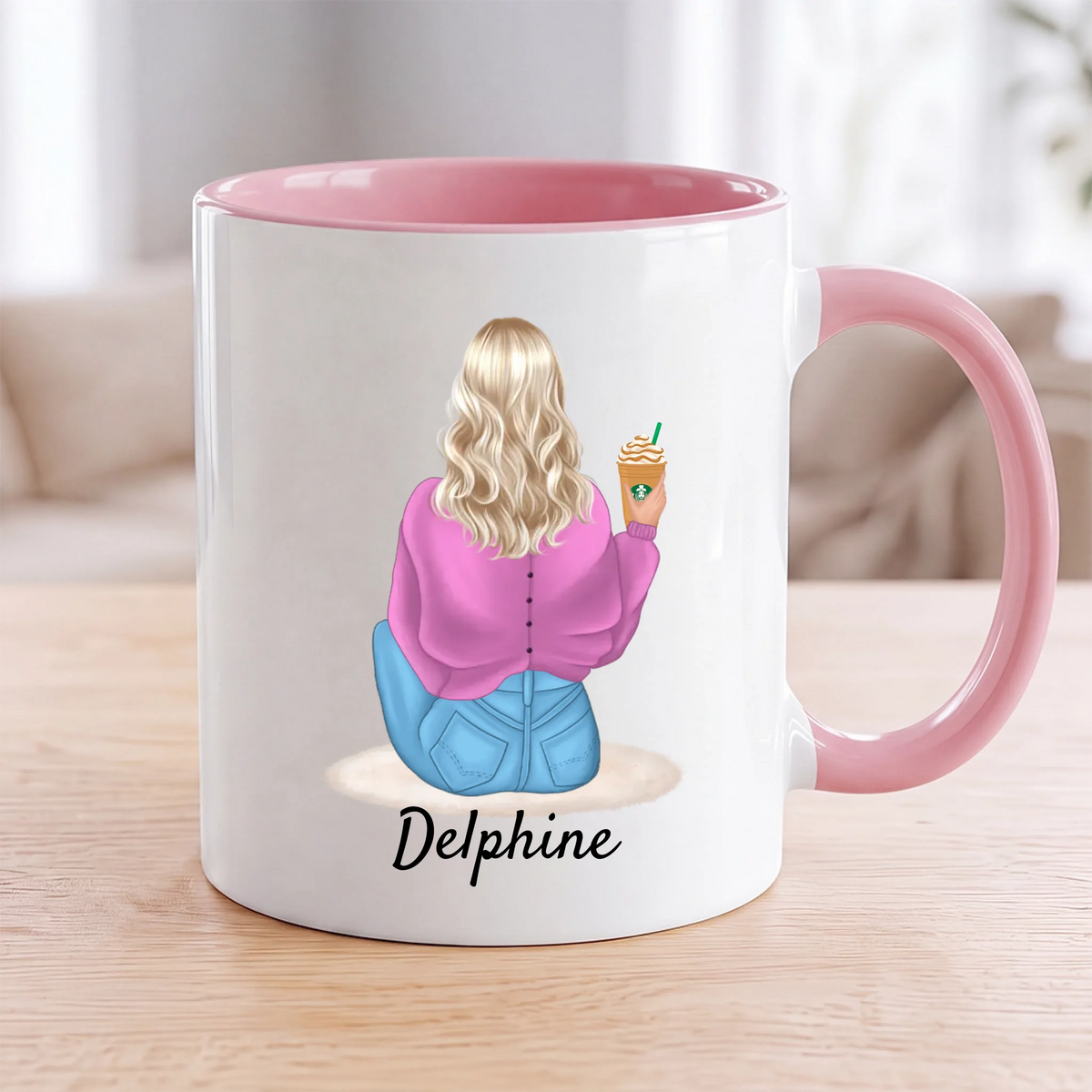 MOCKUP MUG BLANC ROSE VERSO