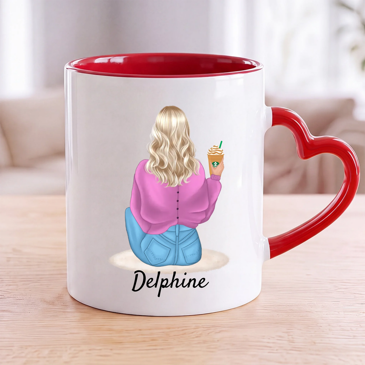 MOCKUP MUG BLANC ROUGE COEUR VERSO