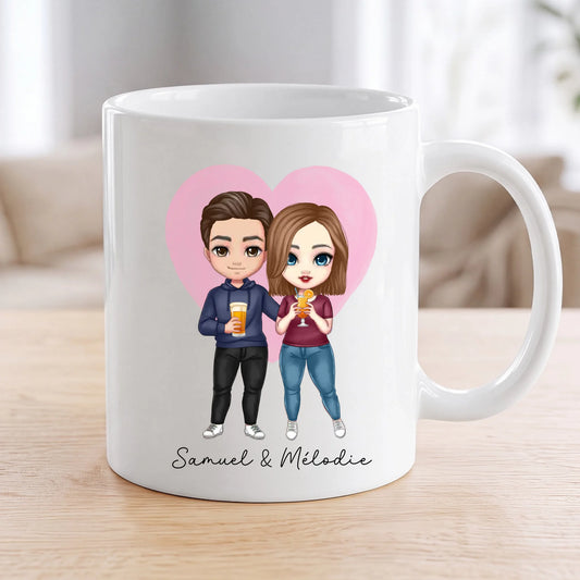 MUG BLANC VERSO LOOFIE